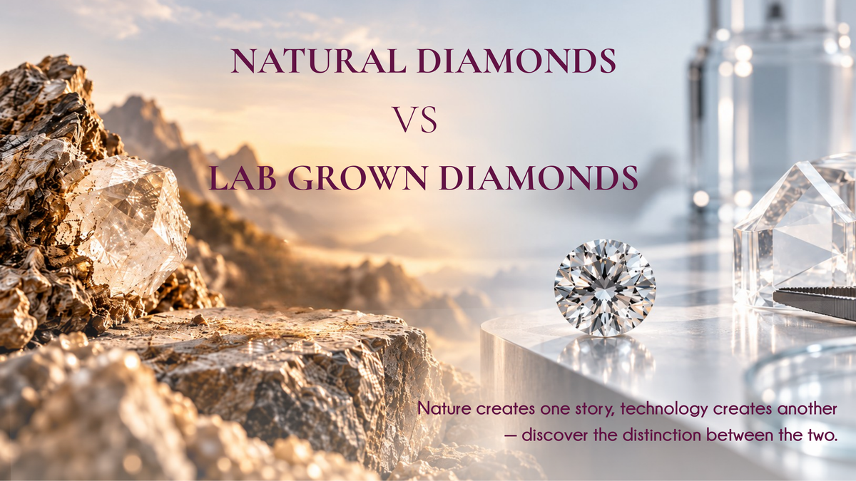 Lab-Grown vs Natural Diamonds: Understanding the Sparkle Behind Your Choice