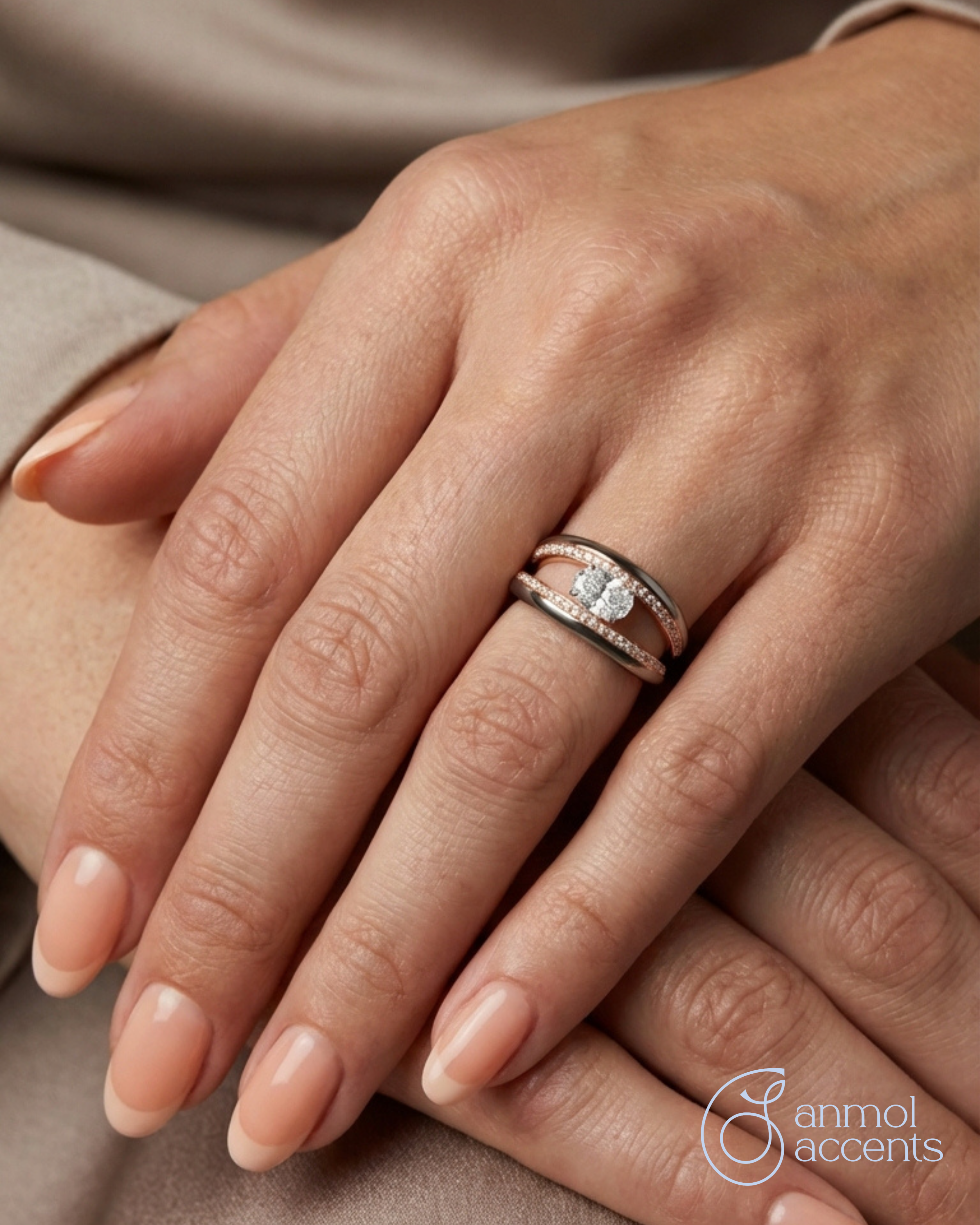 Orbit Eclipse Diamond Ring