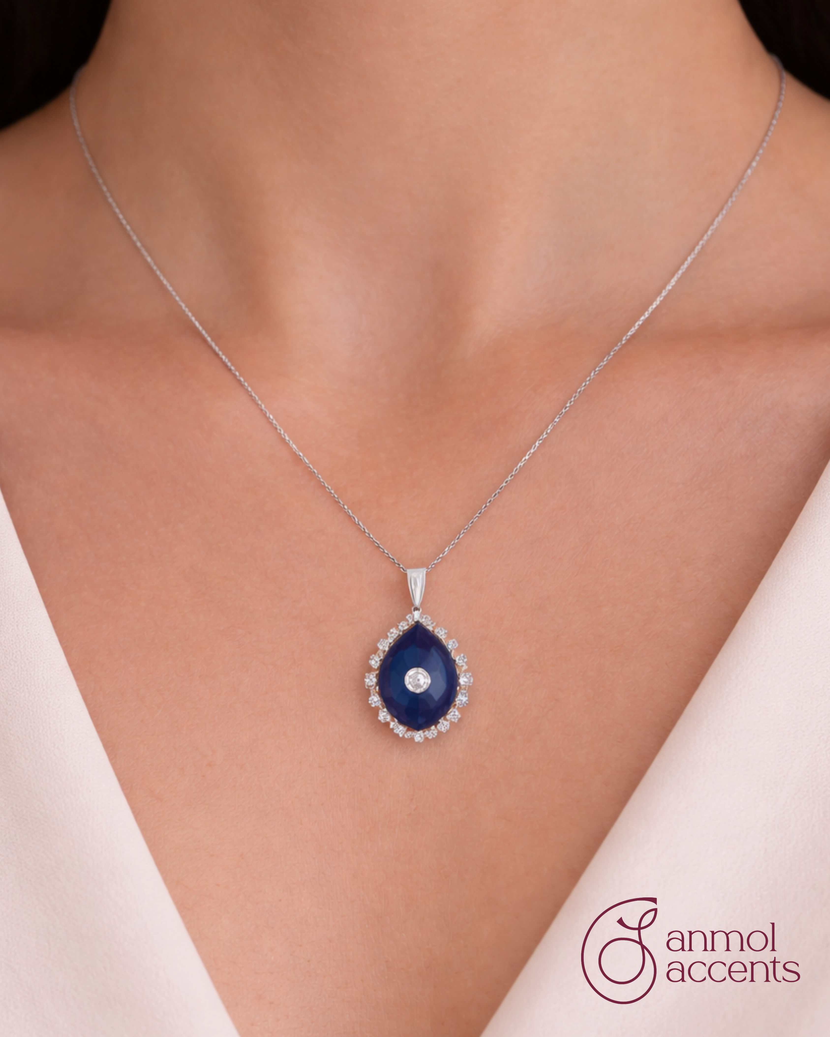 Evil-ution Natural Diamond Pendant