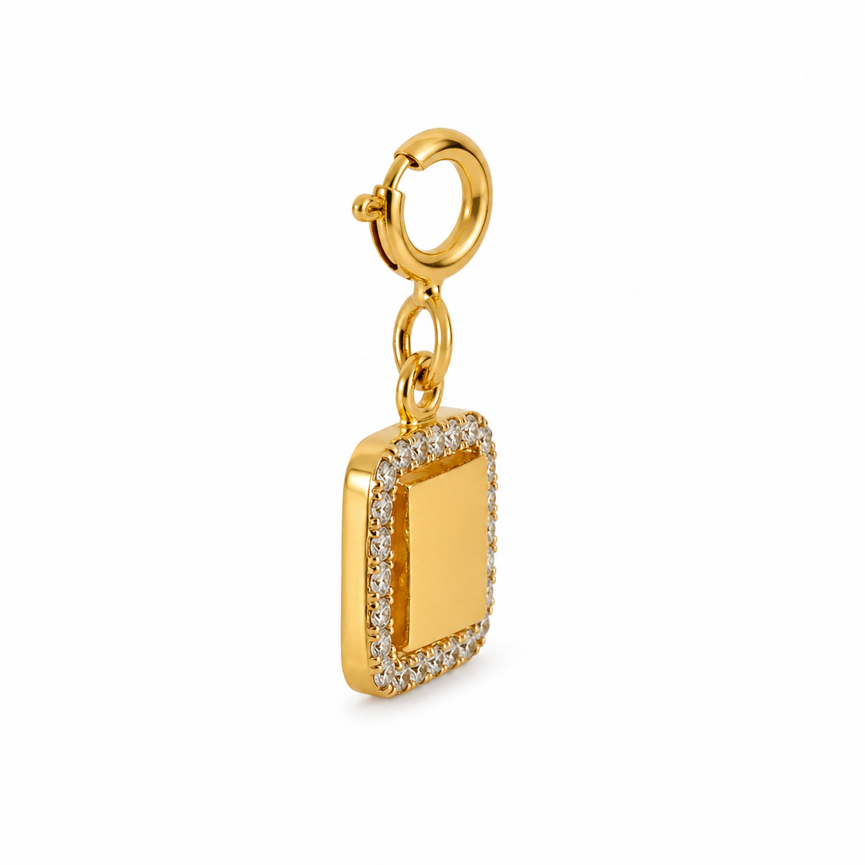 The Square Diamond Frame Accent