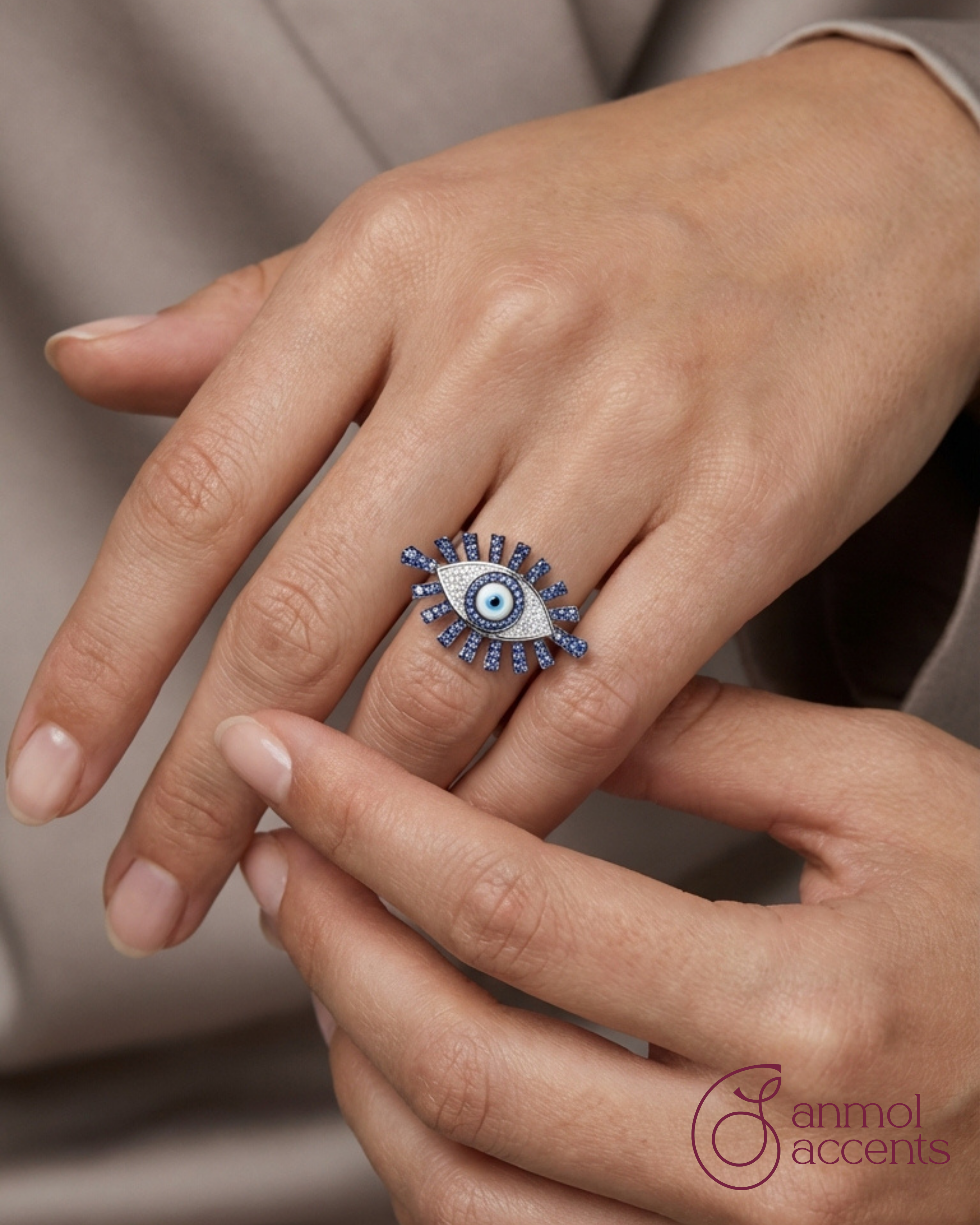 Protector Natural Diamond Ring