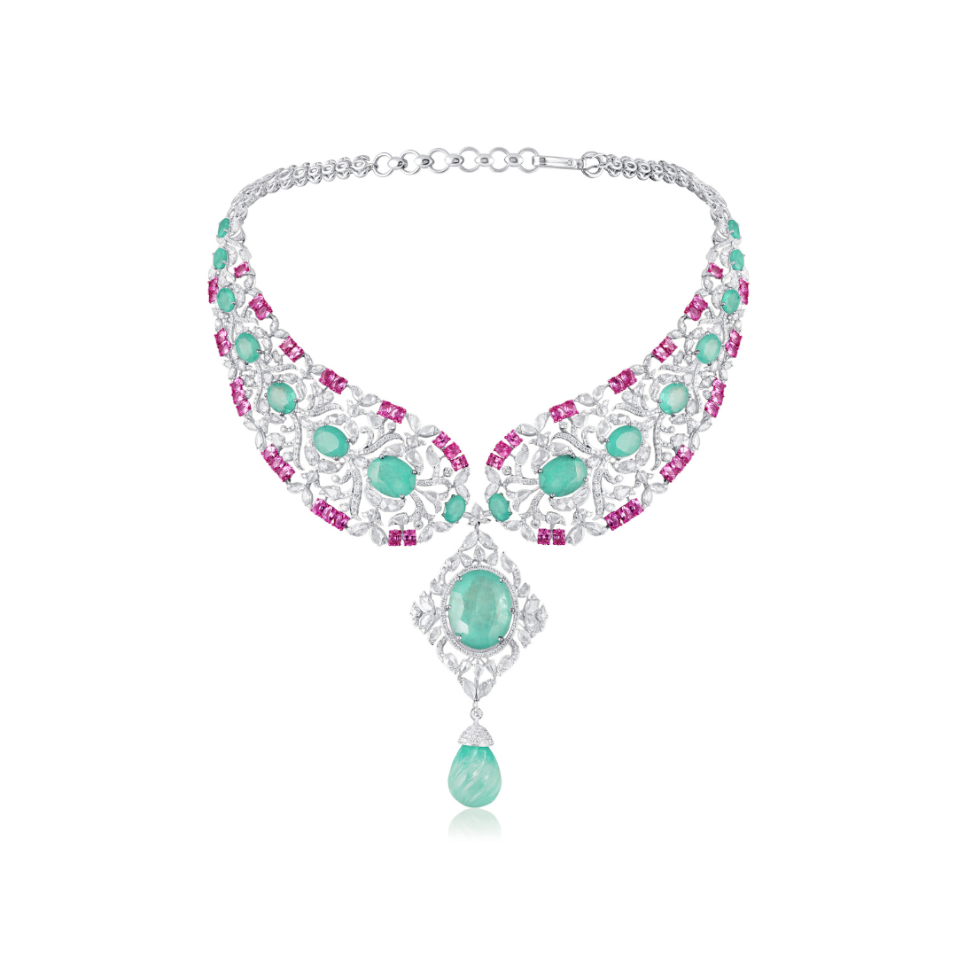 The Blissful Oasis Necklace Set