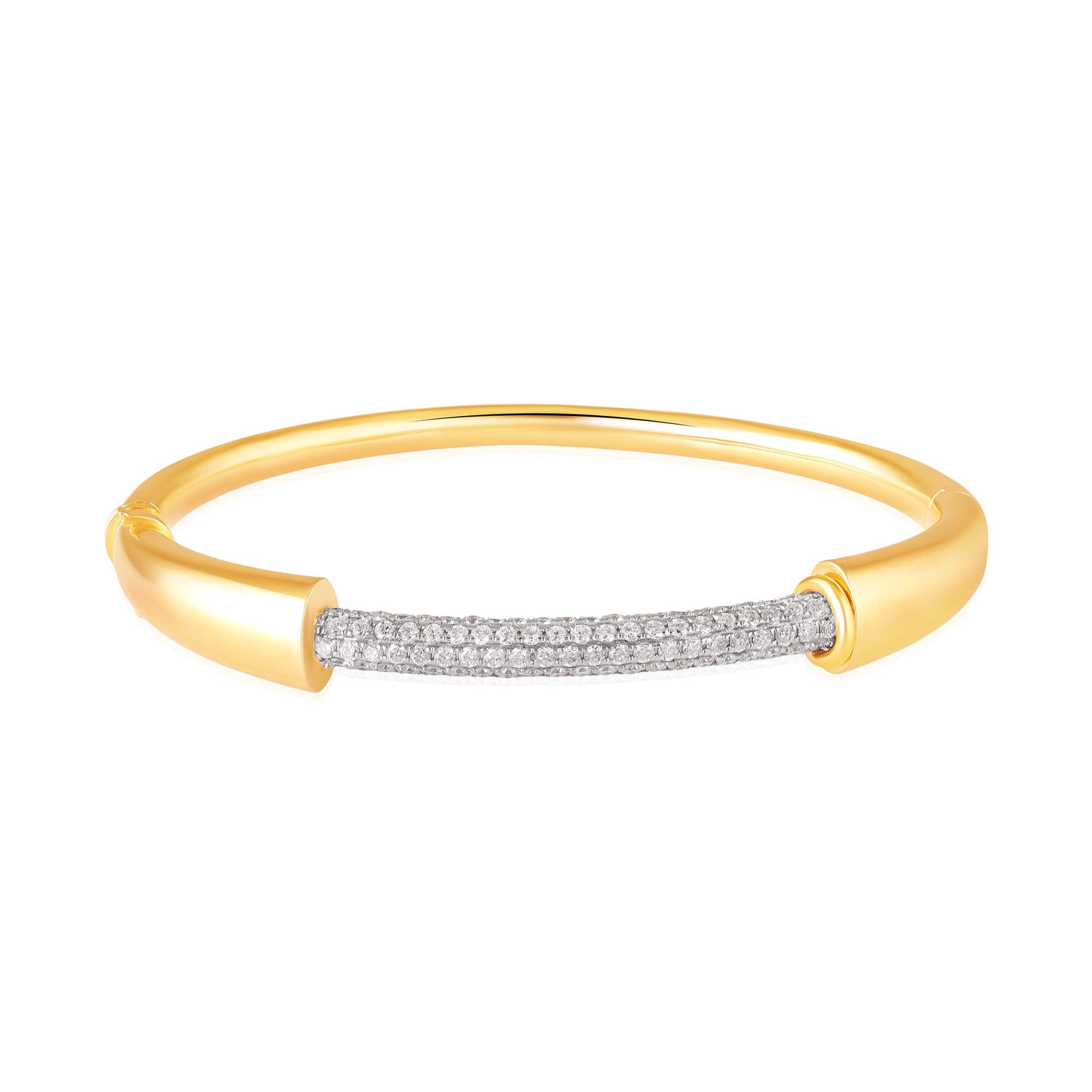 Gilded Apex Cuff Bracelet