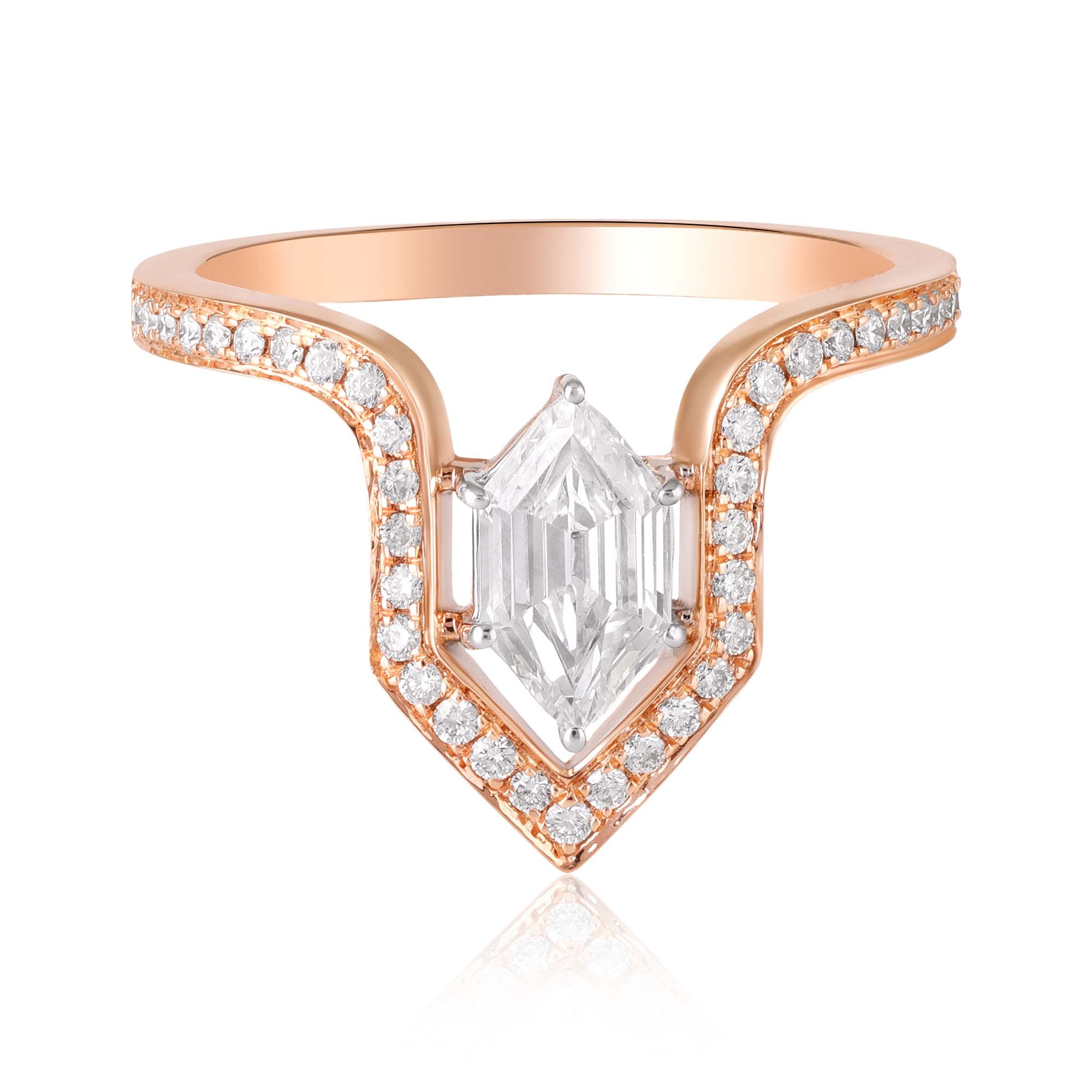 Kite Drift Diamond Ring