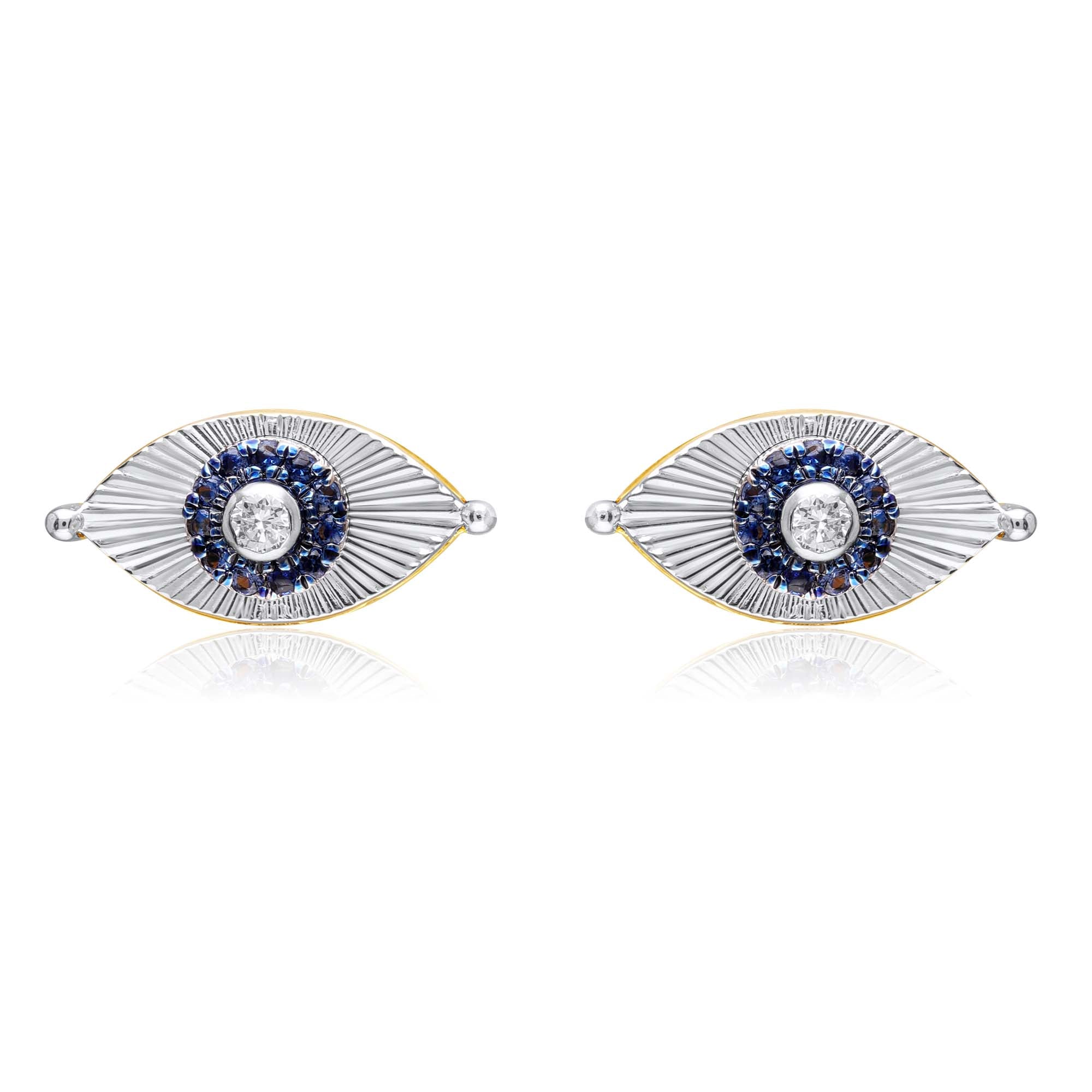 Eyeconic Sapphire Studs
