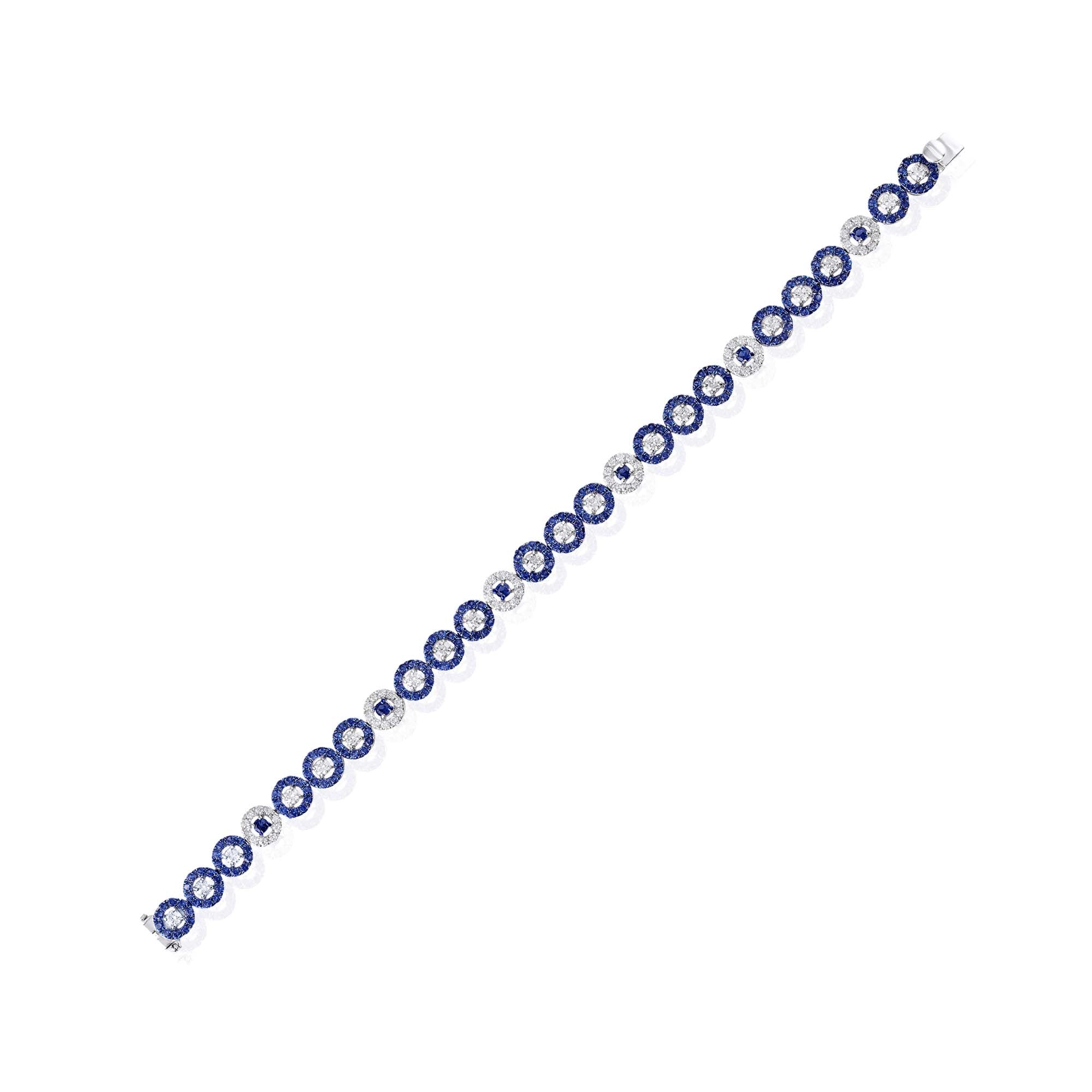 Eternal Protection Link Sapphire Bracelet