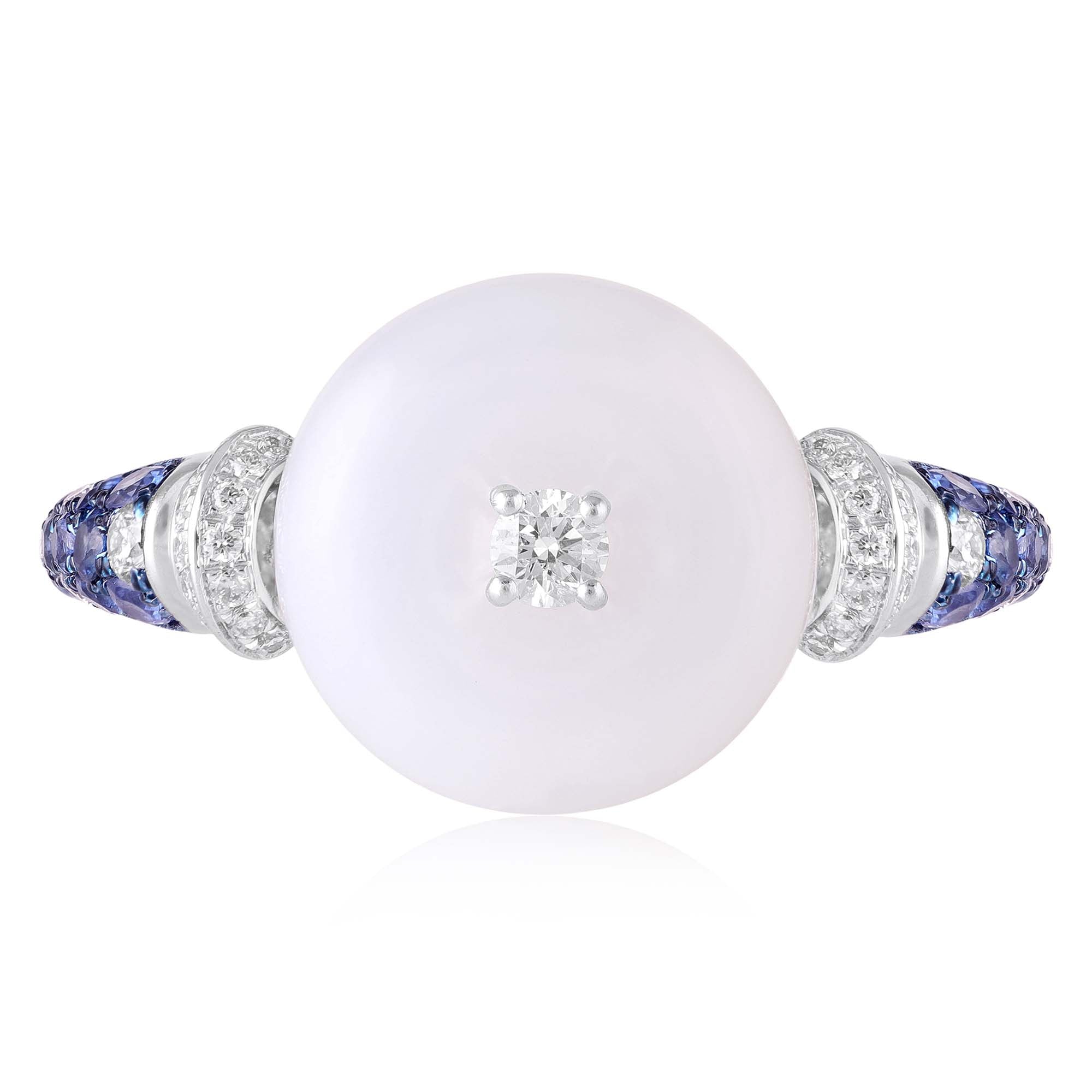 Ocean Whisper Sapphire Ring