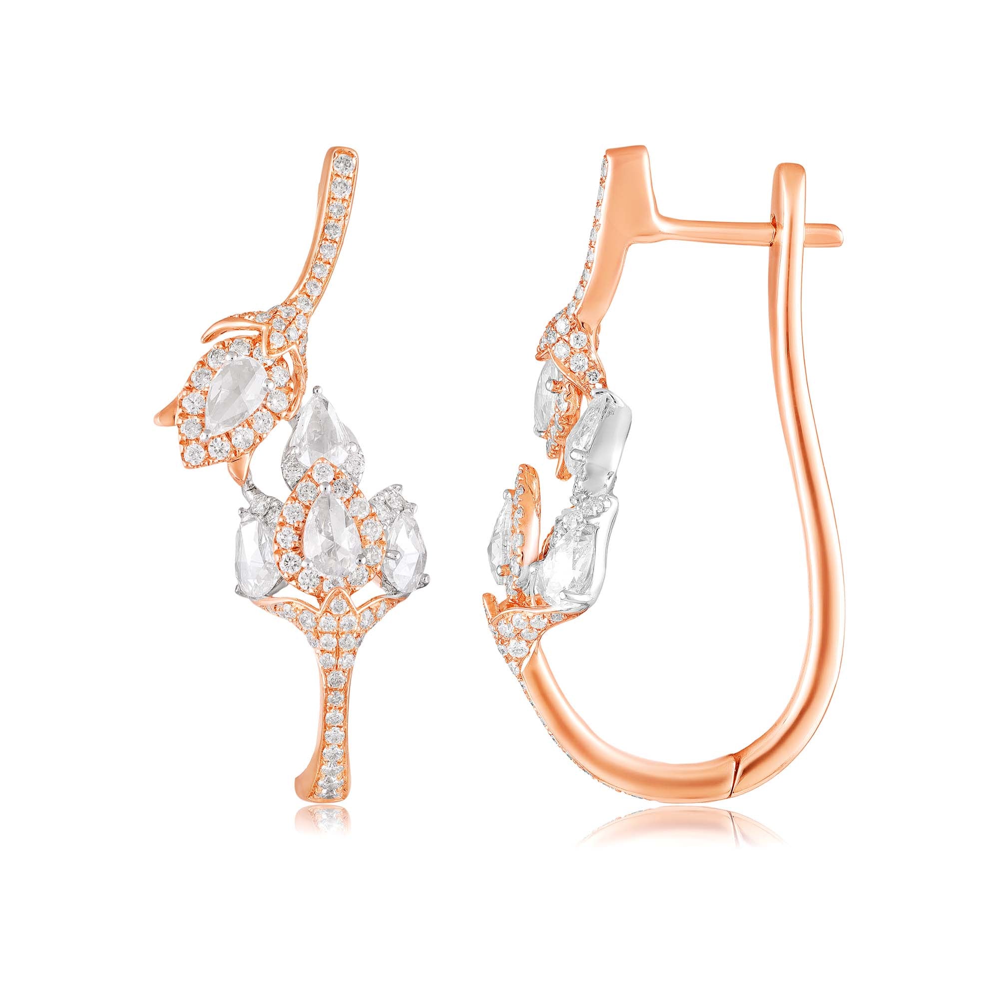 Morning Dew Natural Diamond Earrings