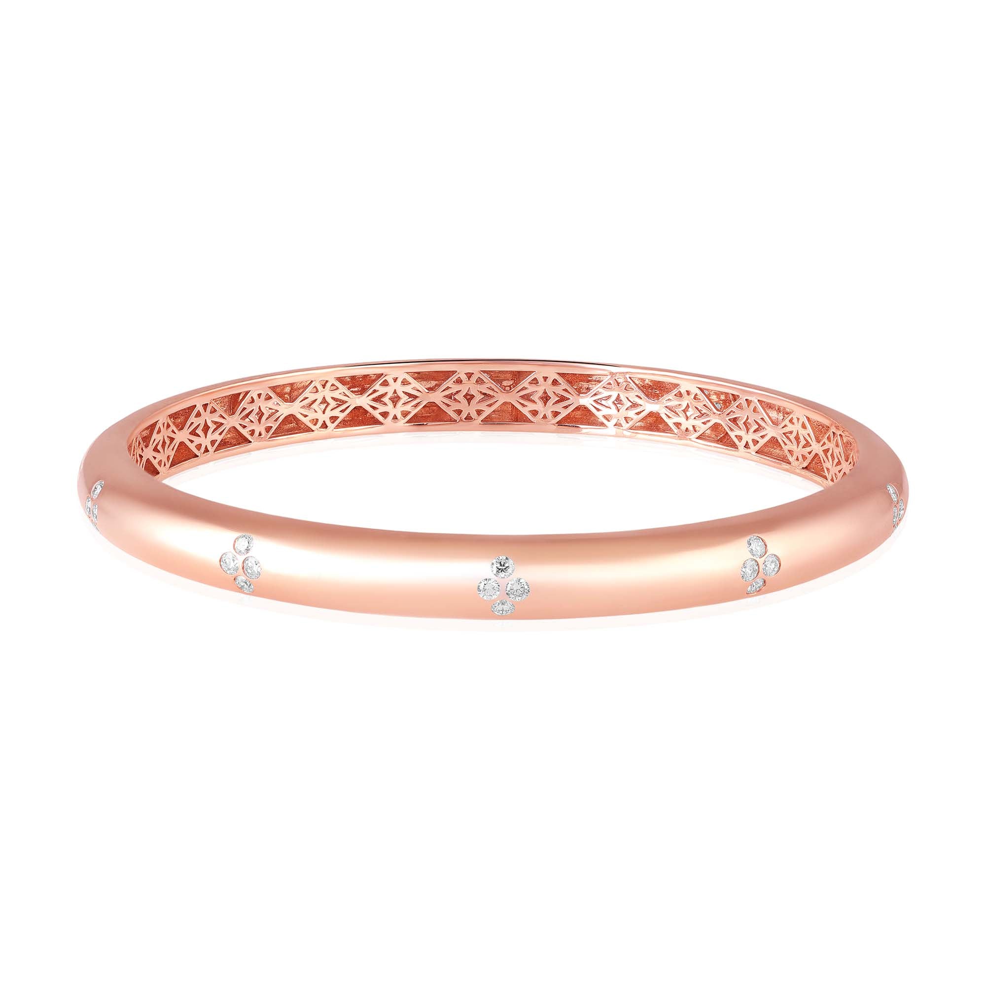 Rosé Eternity Bangle