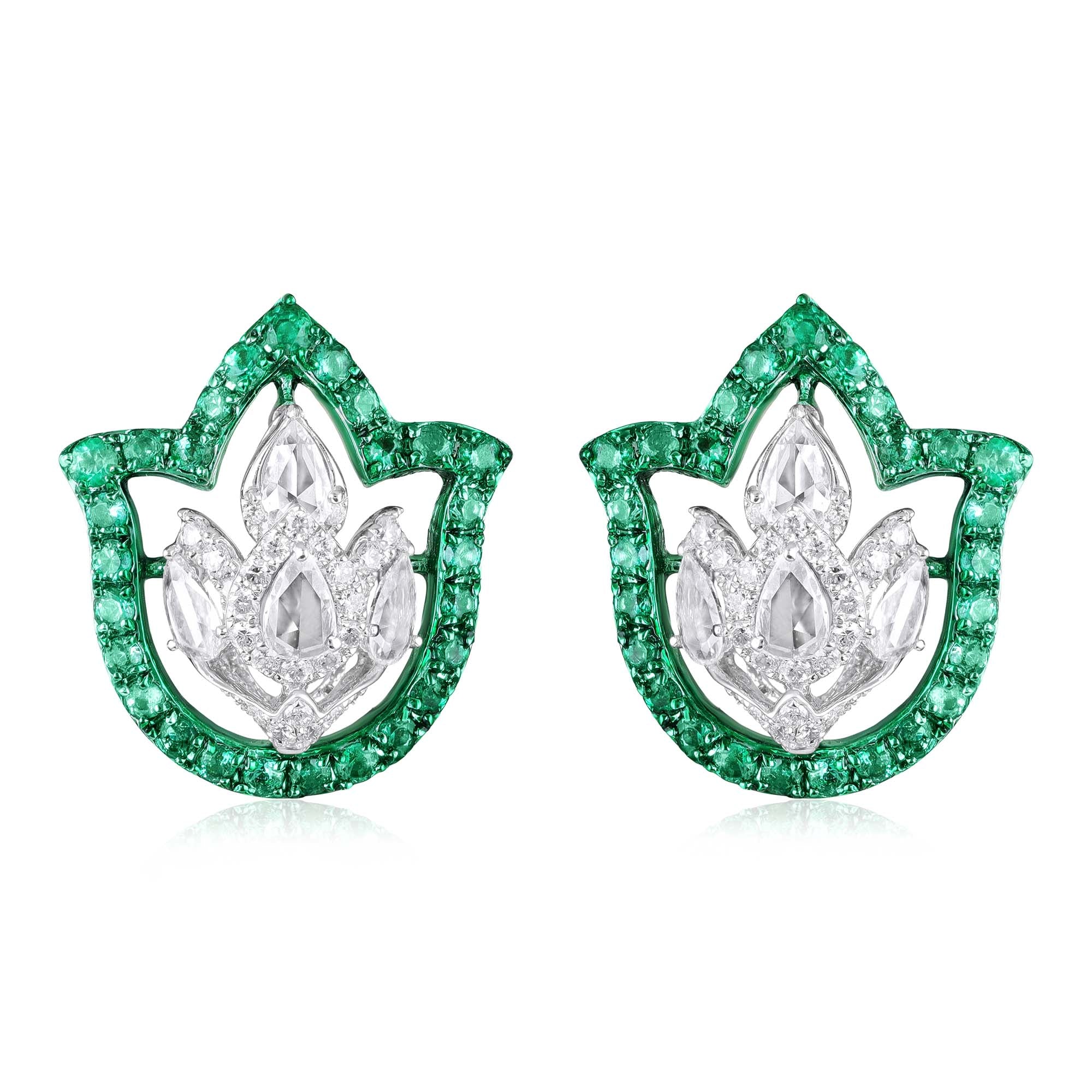 Emerald Crest Natural Diamond Studs