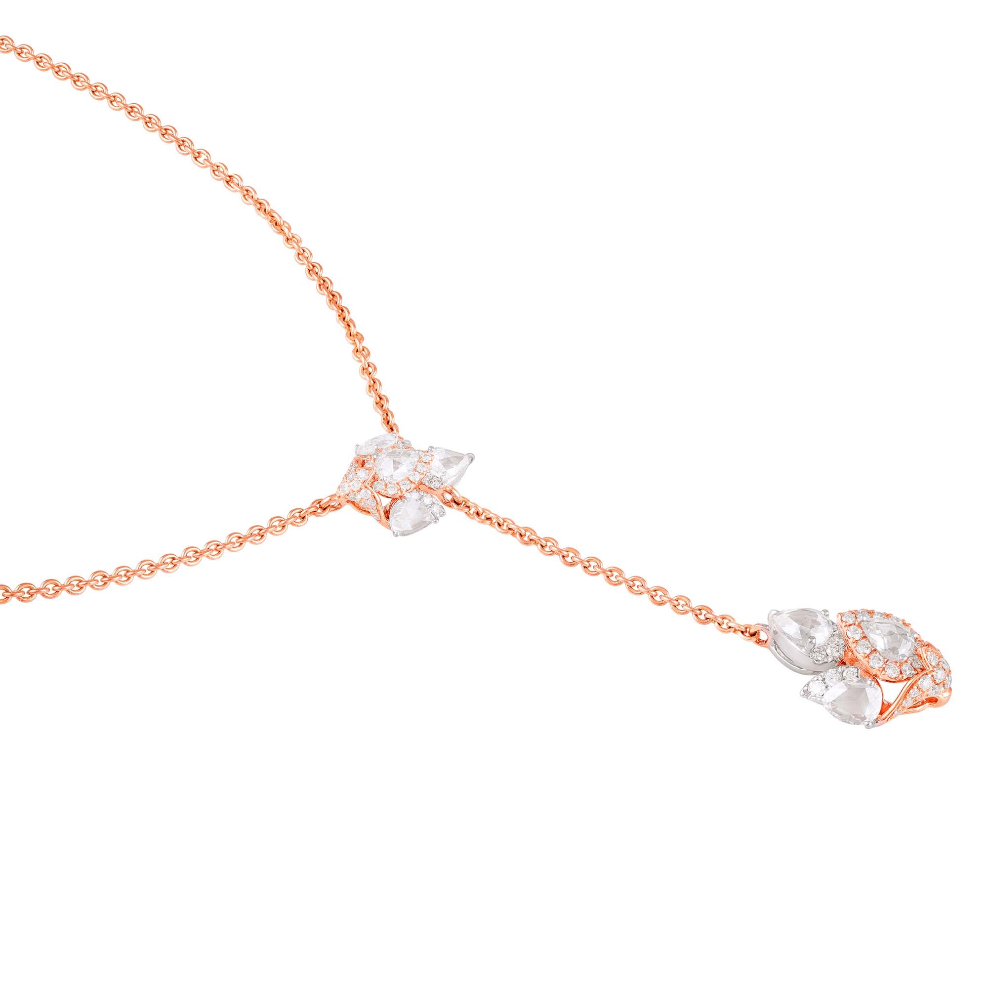 Let it Bloom Natural Diamond Necklace