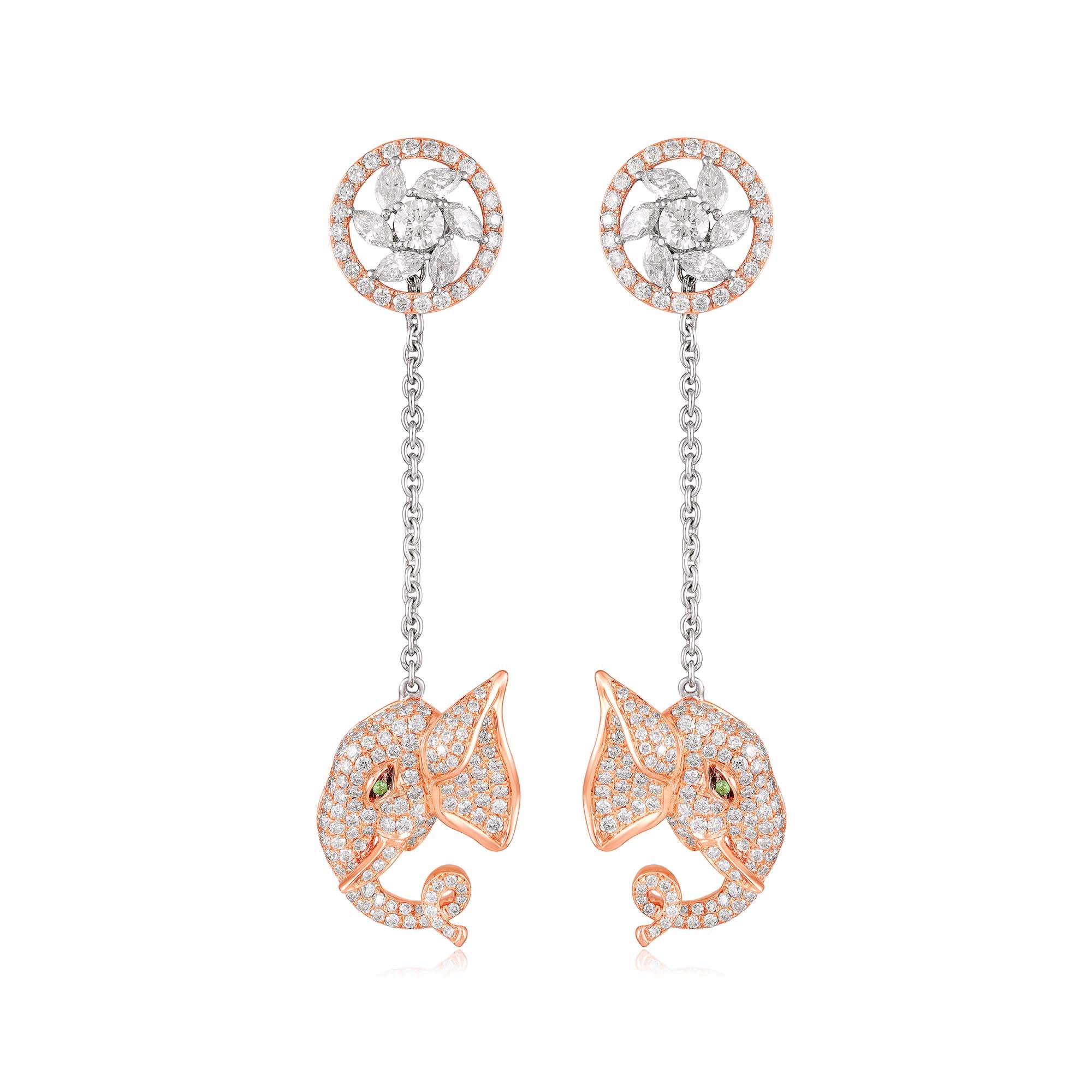 Silent Strength Gaja Danglers