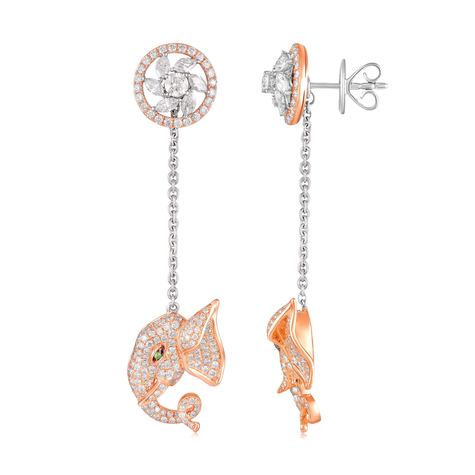 Silent Strength Gaja Danglers