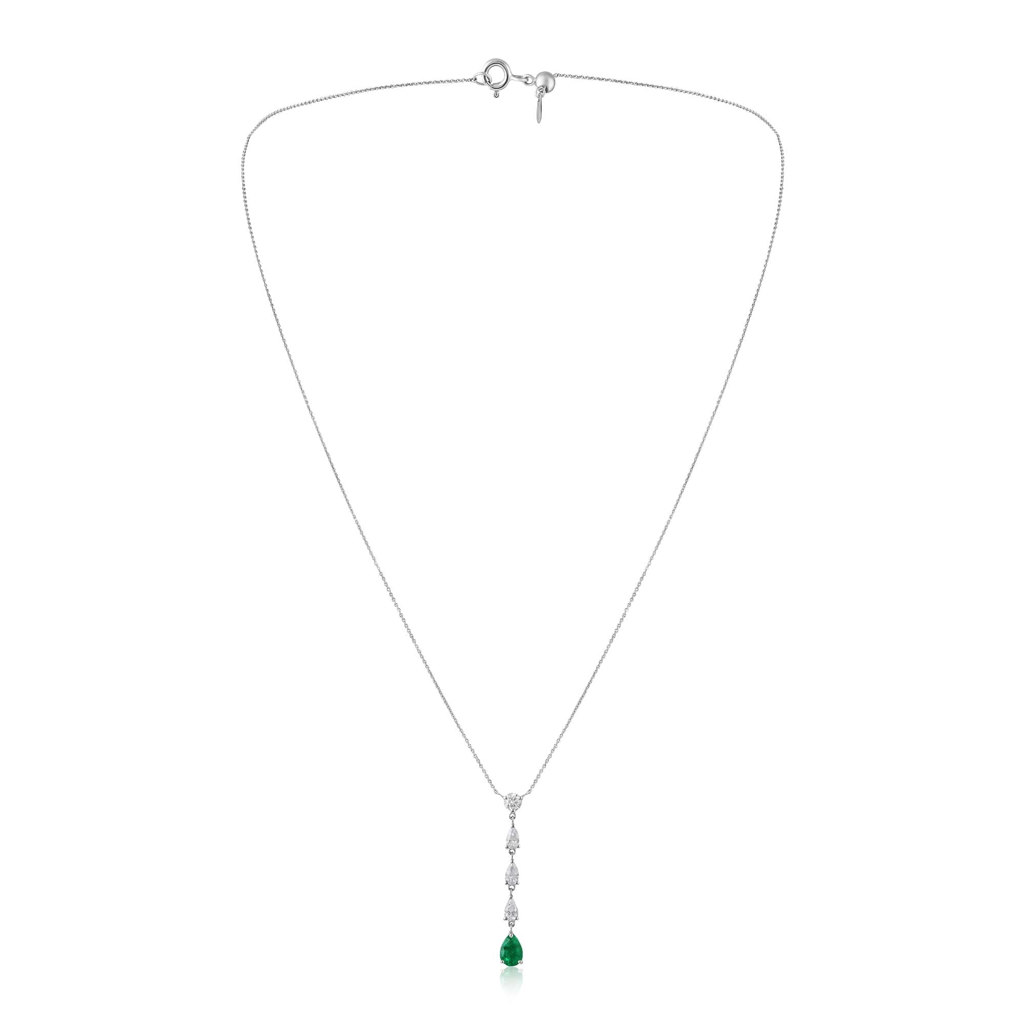 Verdant Emerald Neckchain