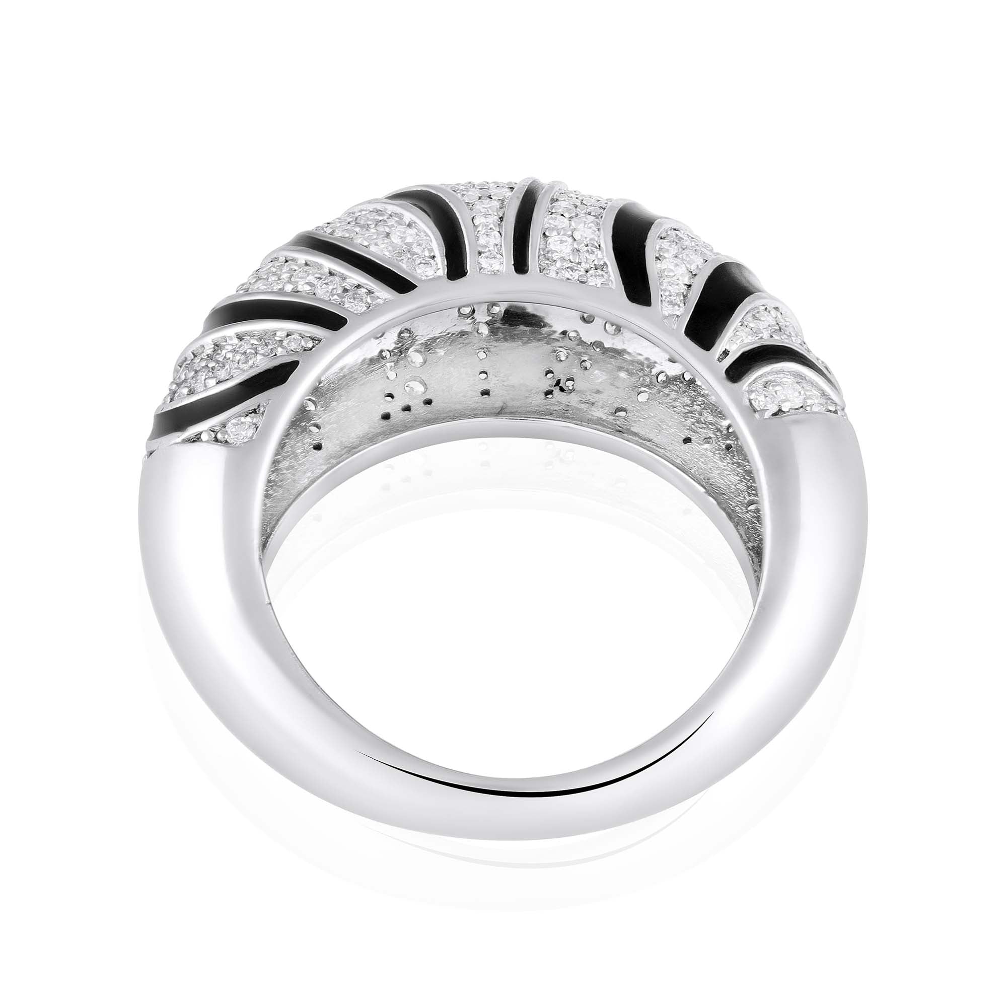 Wild Stripe Natural Diamond Ring