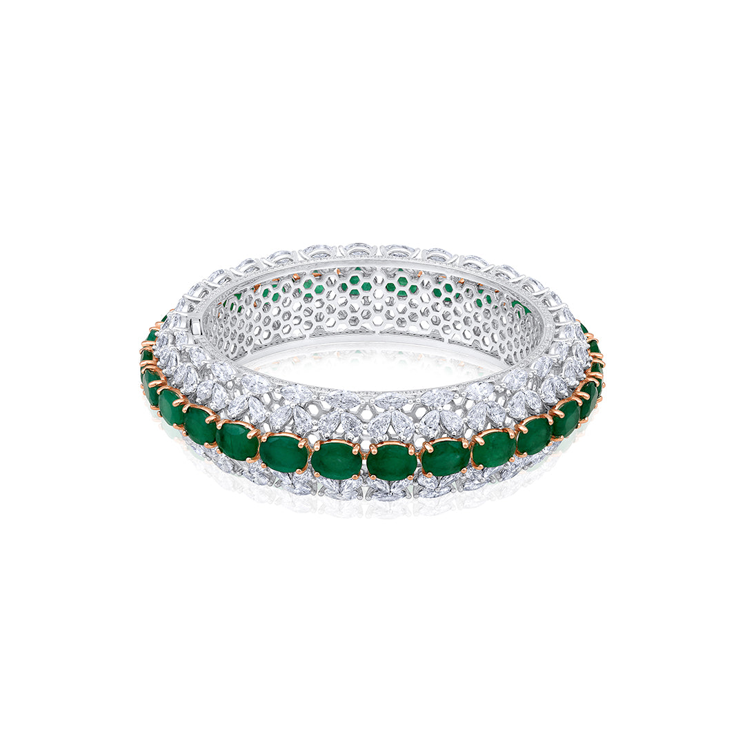 Emerald Essence Bangle