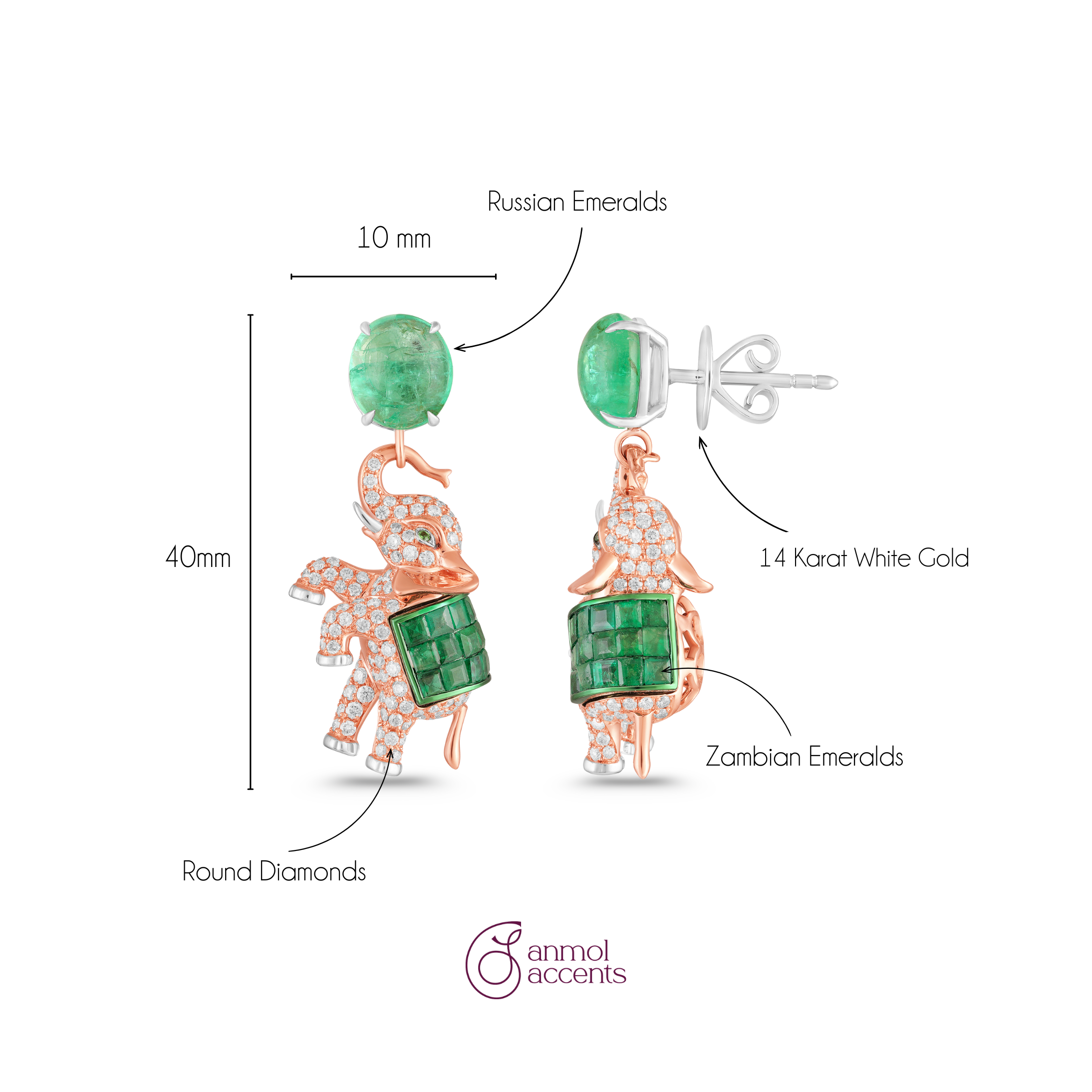 Gaja Spectacle Earrings