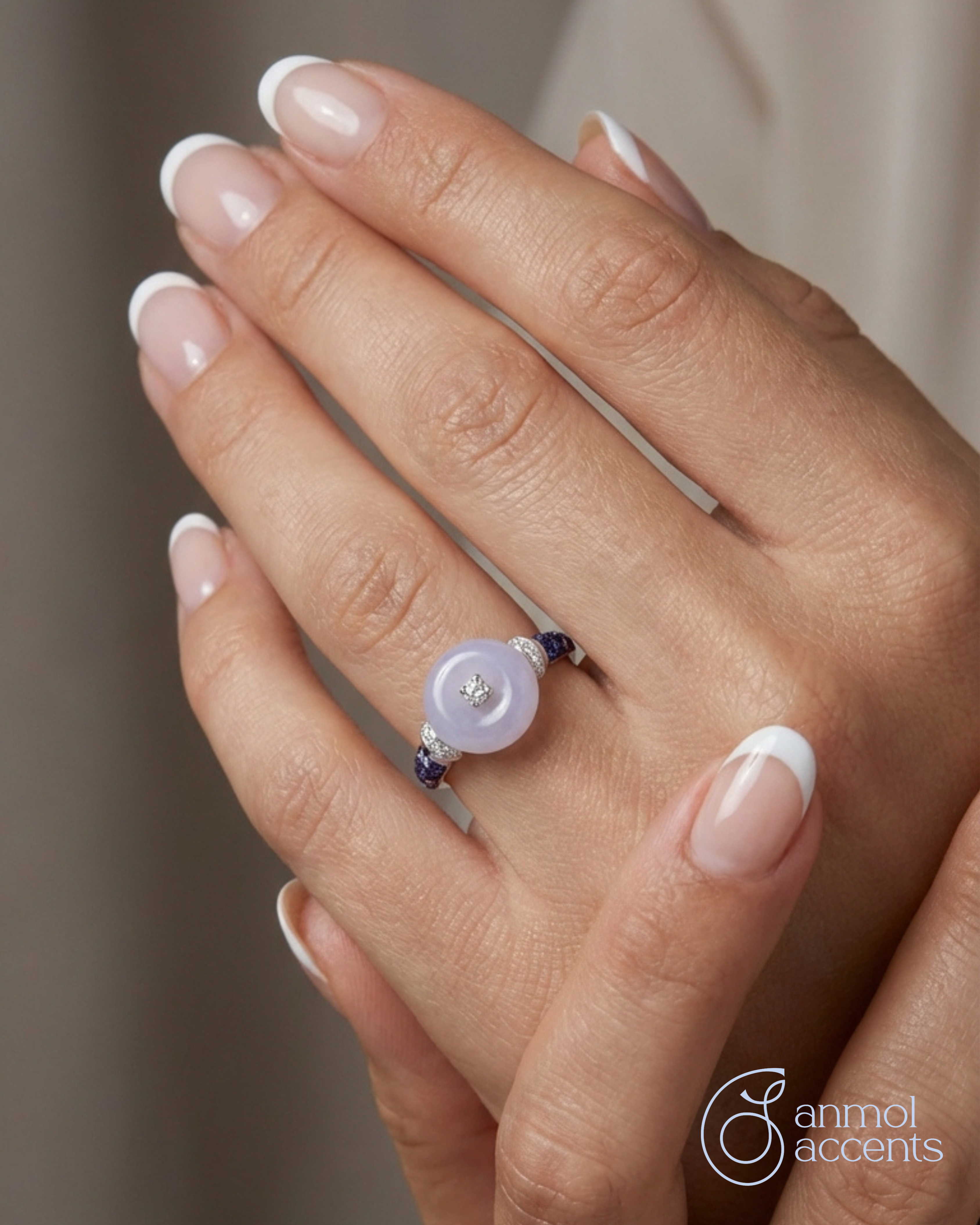 Ocean Whisper Sapphire Ring