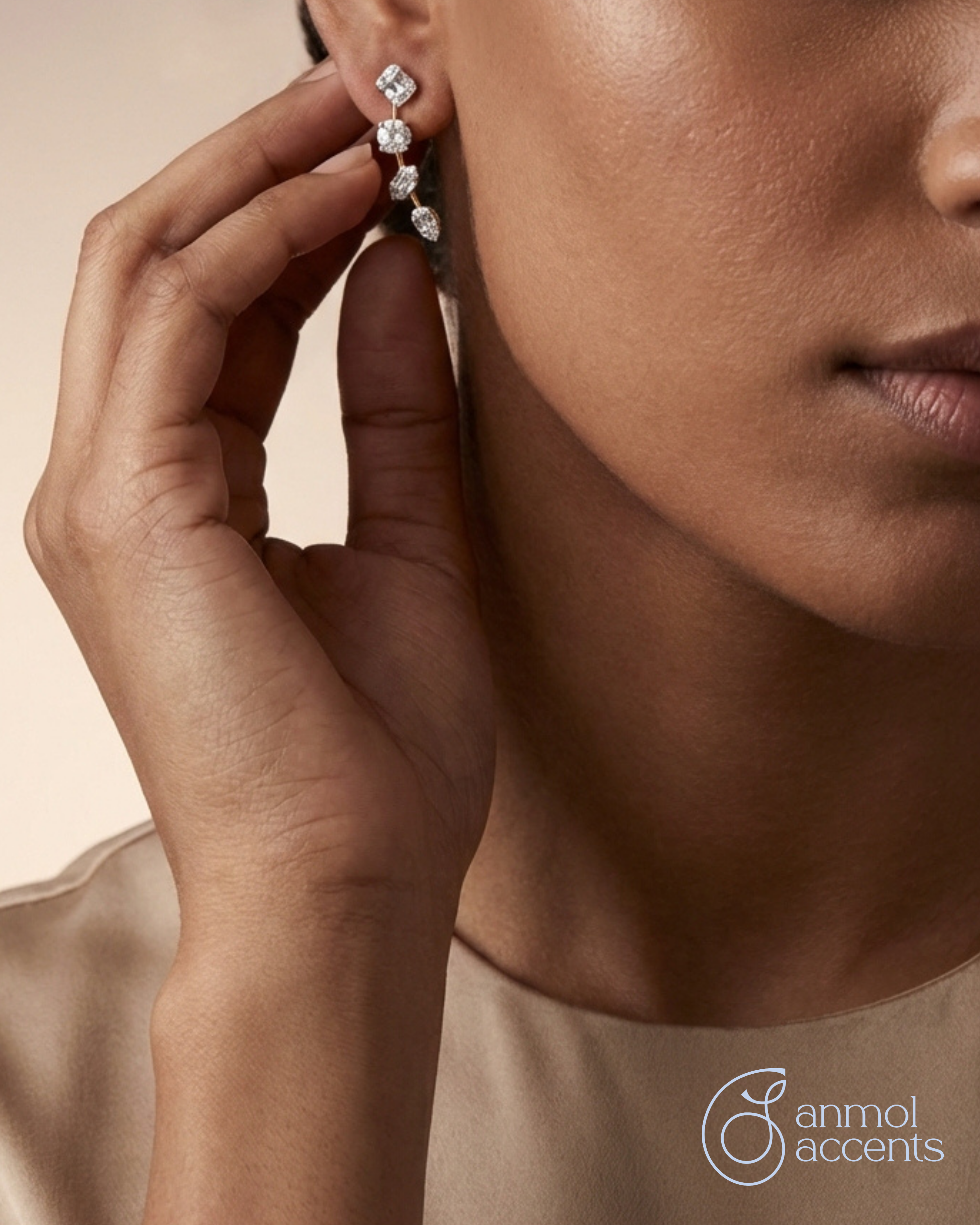 Signature Crawler Diamond Earrings