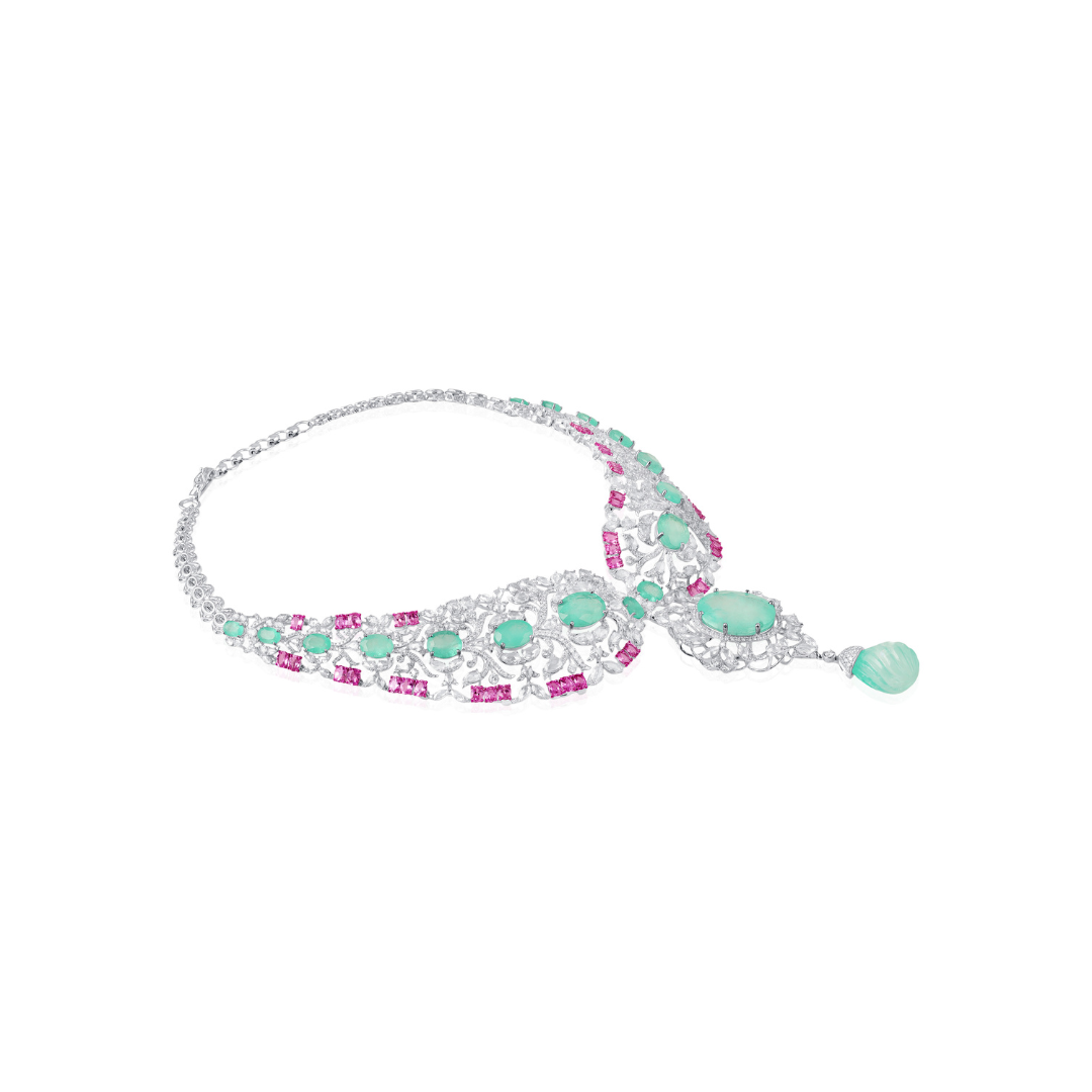 The Blissful Oasis Necklace Set