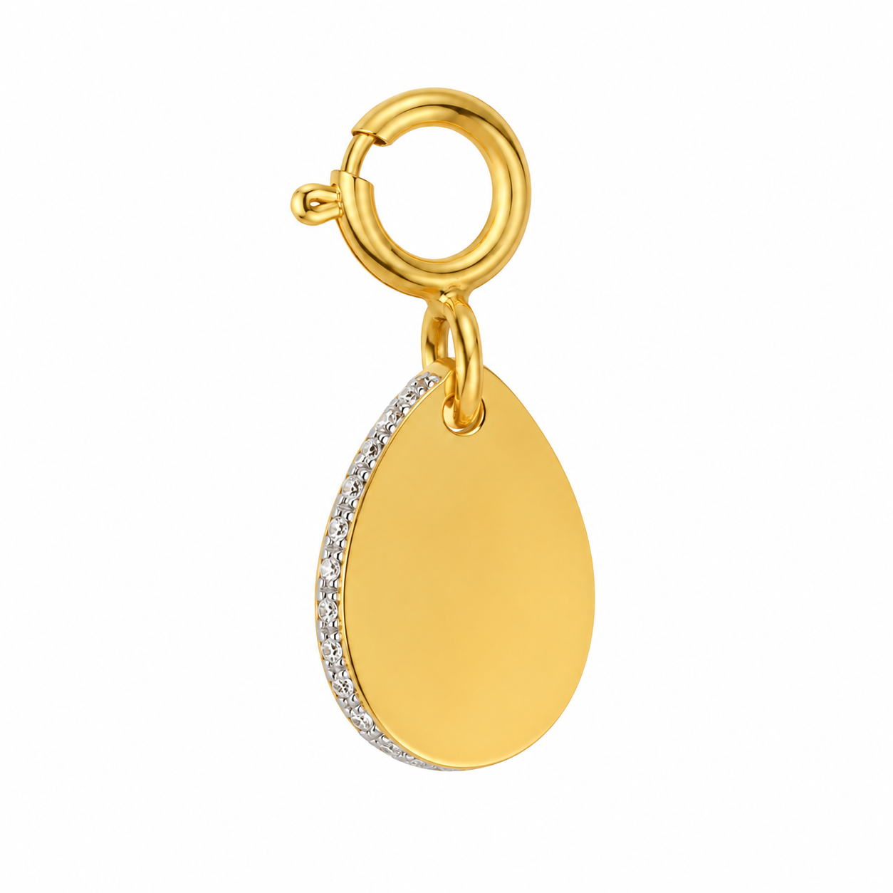 The Drop Diamond Halo Accent