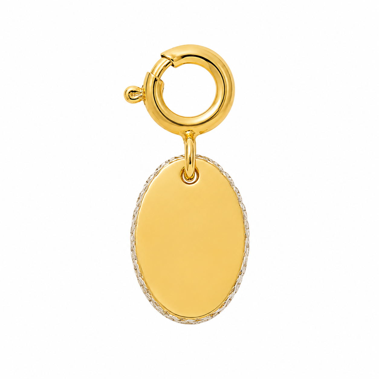 The Oval Diamond Halo Accent