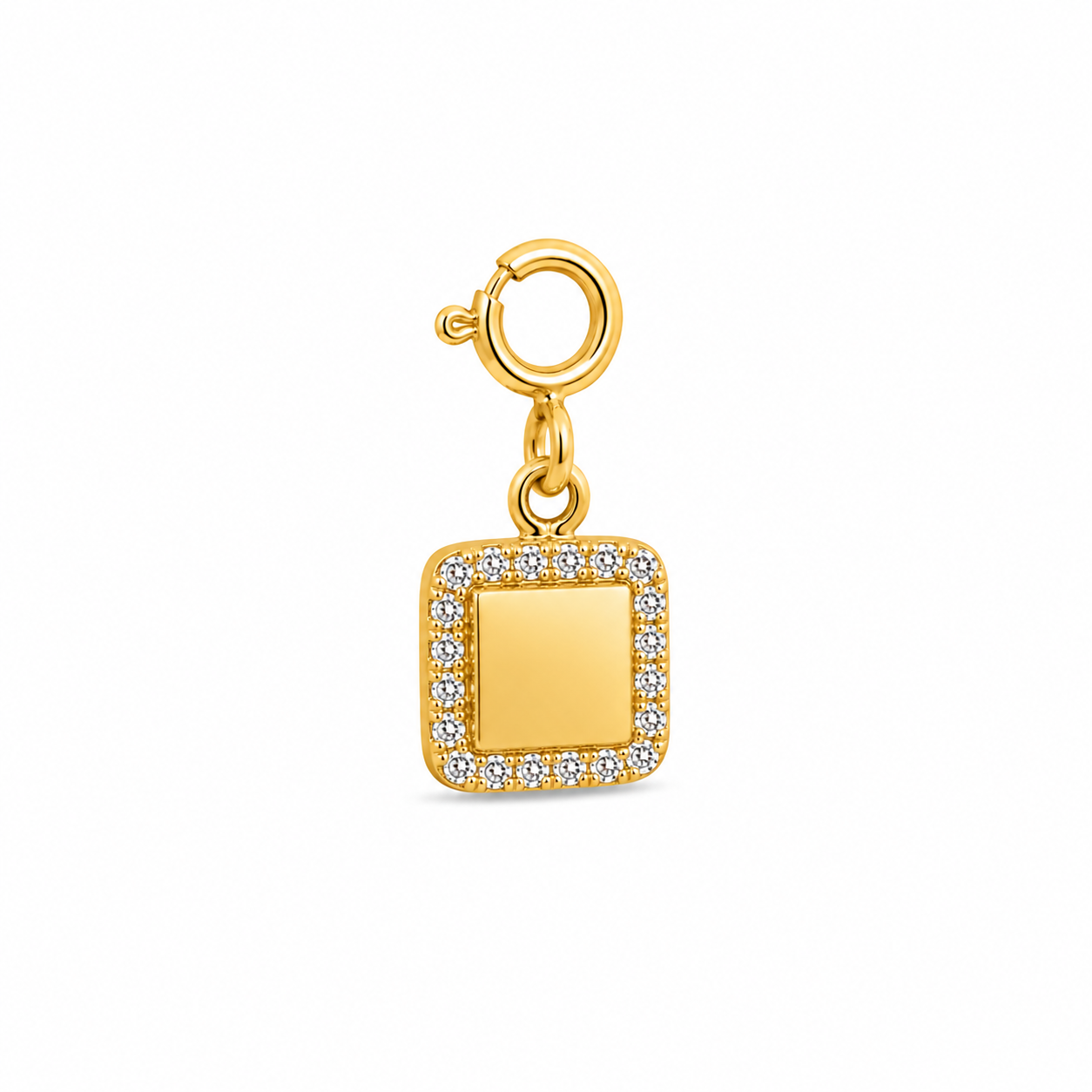 The Square Diamond Frame Accent