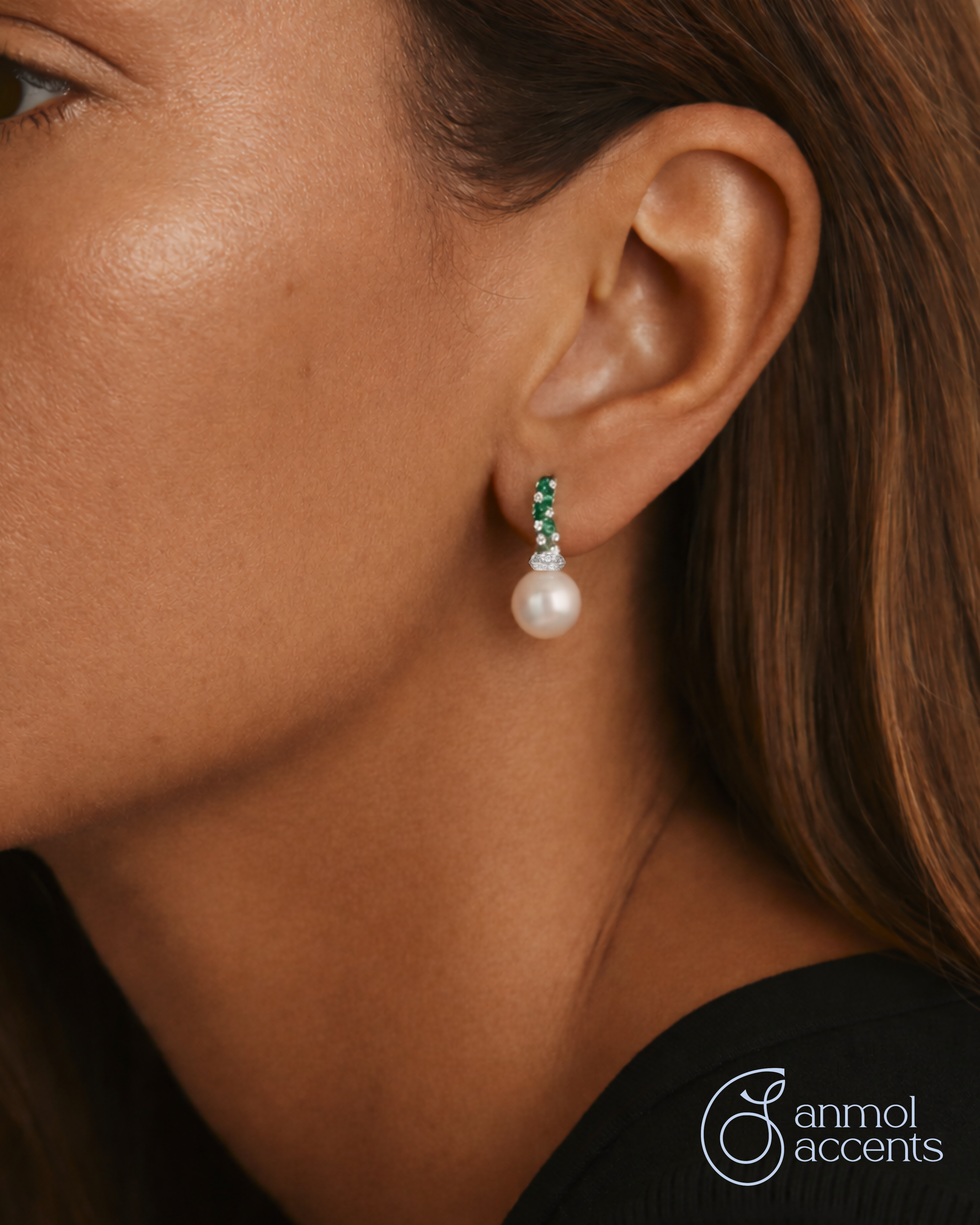 Emerald Embrace Pearl Drops
