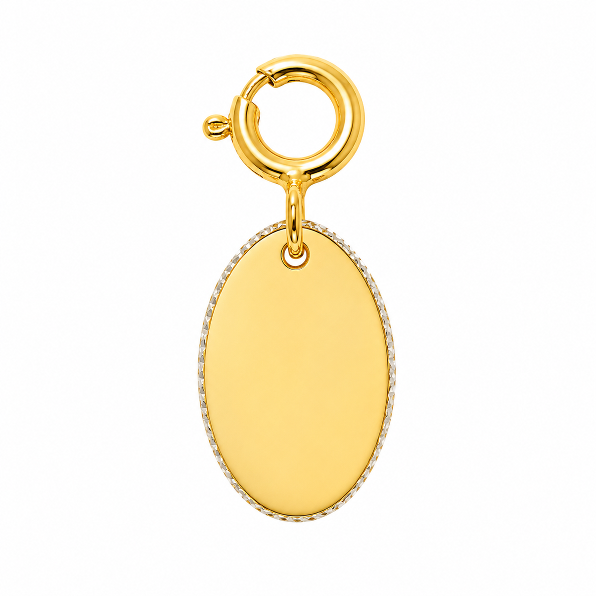 The Oval Diamond Halo Accent
