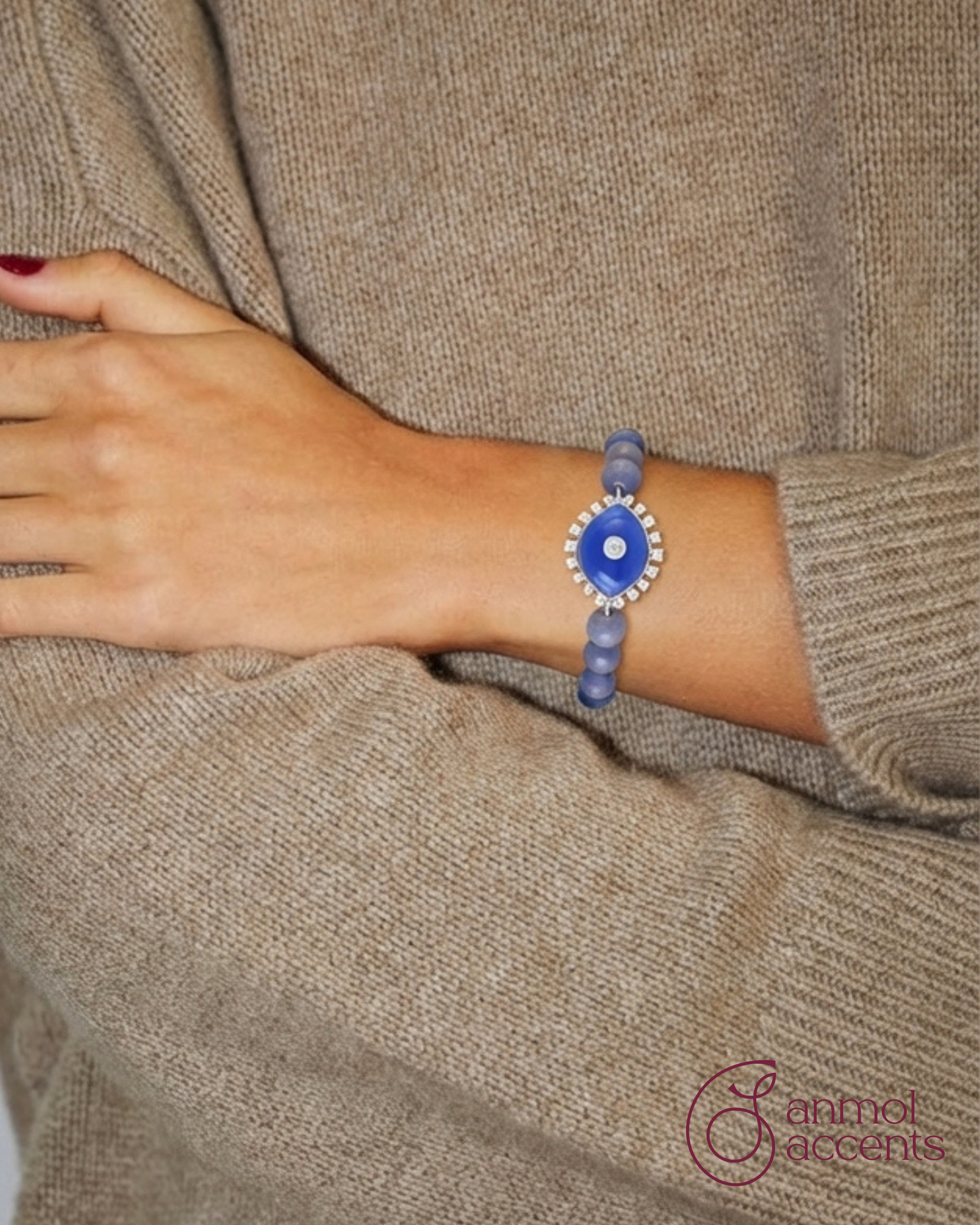 Evil-ution Natural Diamond Onyx Bracelet