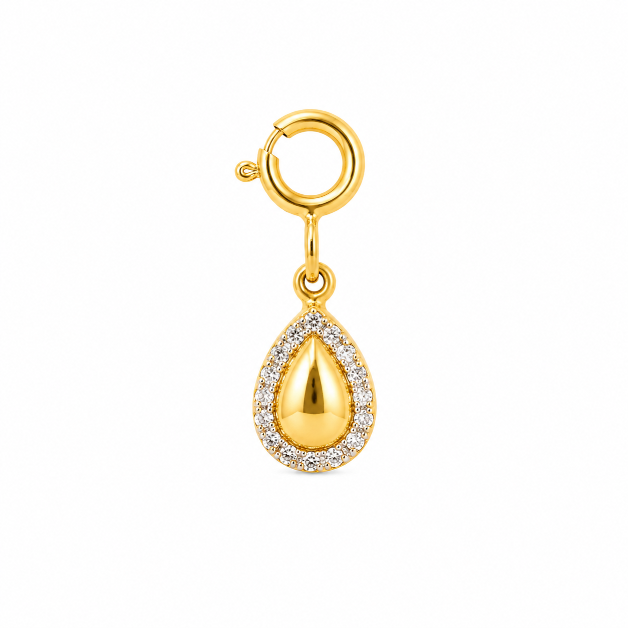 The Drop Diamond Frame Accent
