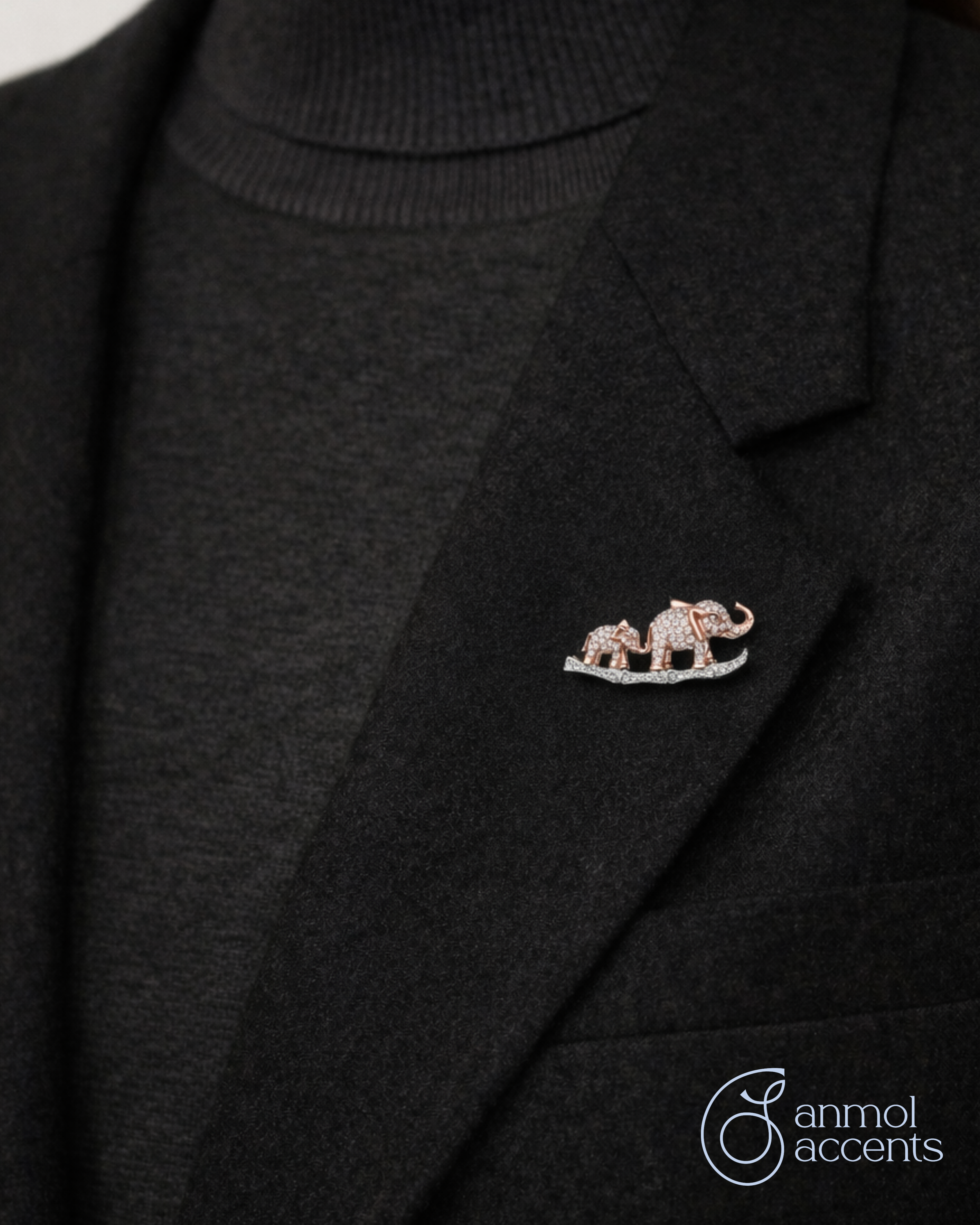 Mama Baby Gaja Tie Pin