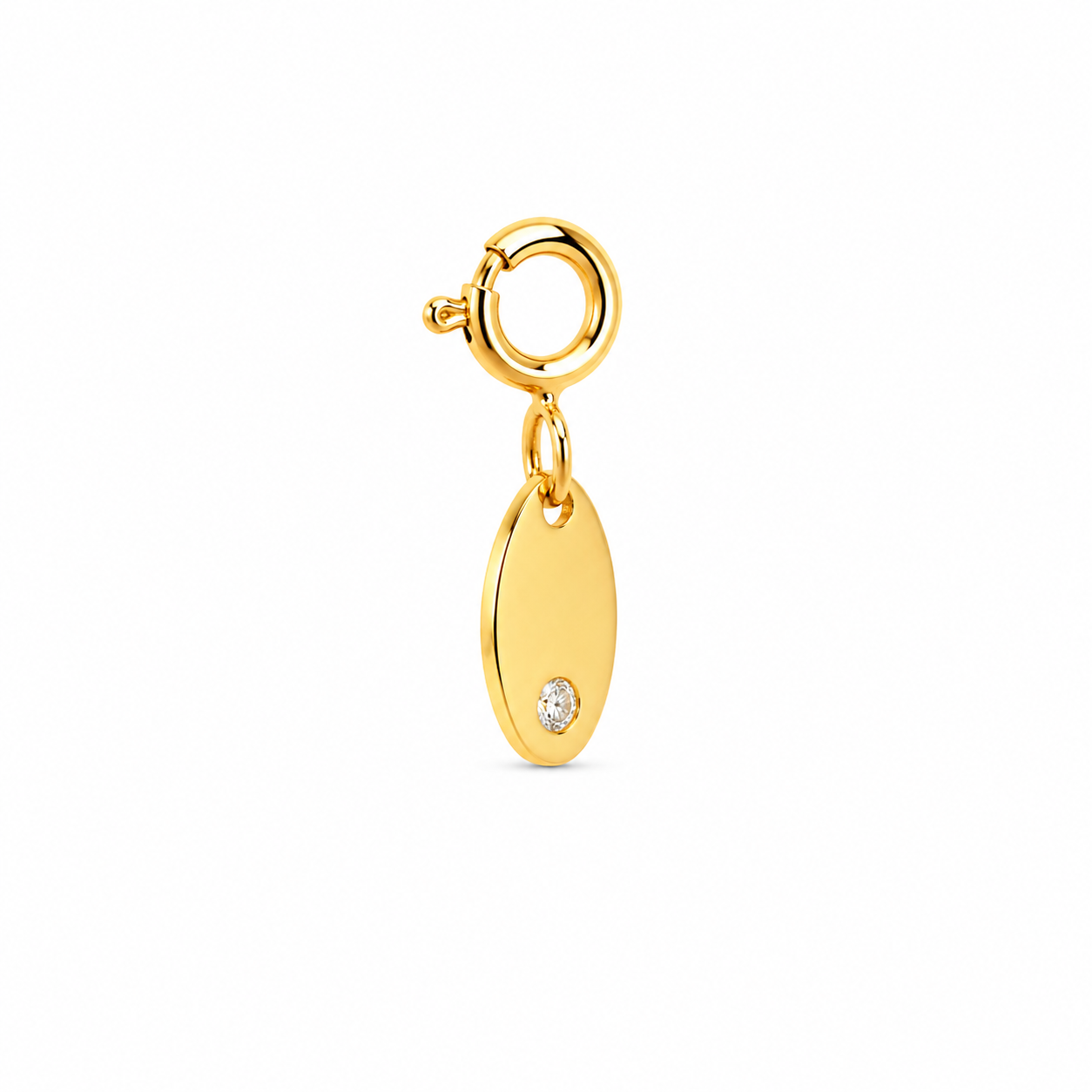 The Oval Diamond Dot Accent