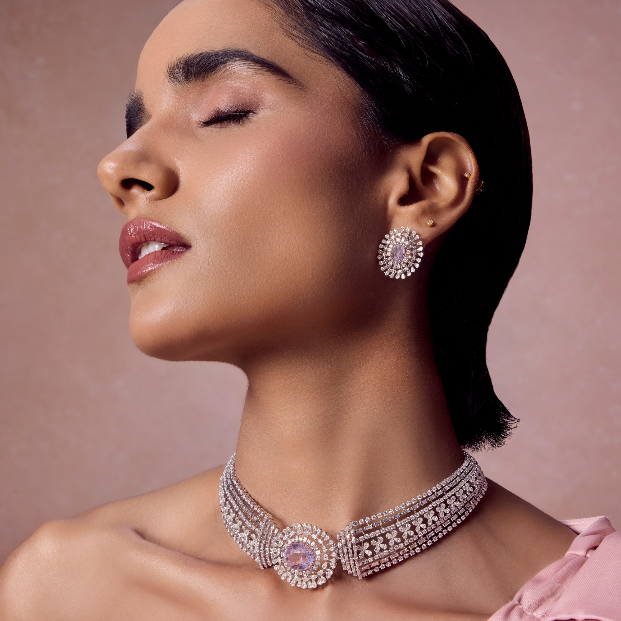 The Rosé Reverence Necklace