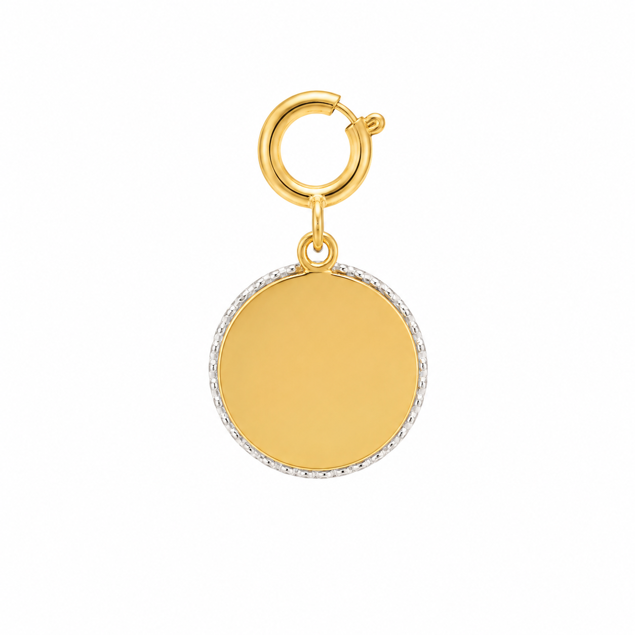 The Round Diamond Halo Accent