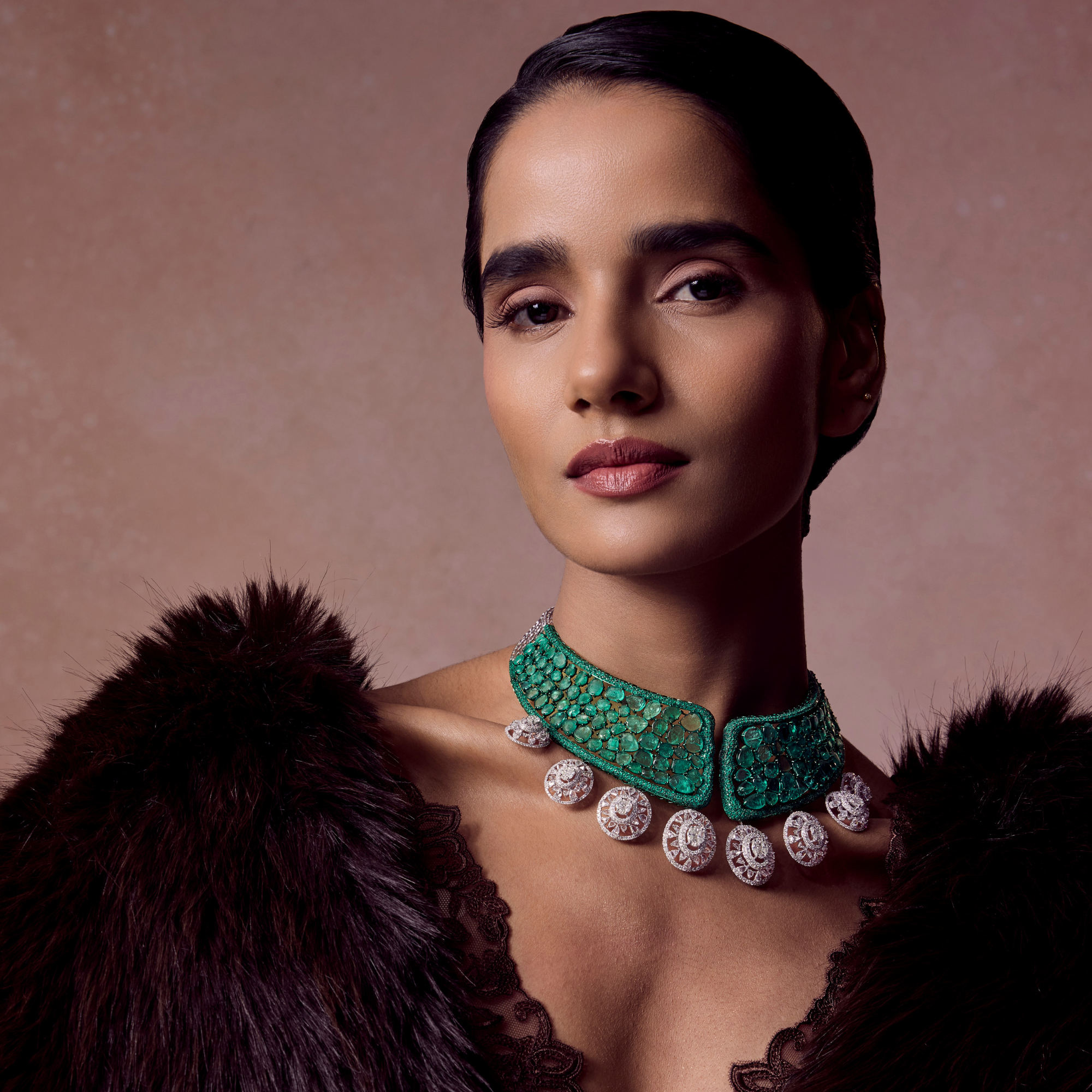 The Imperial Emerald Collar