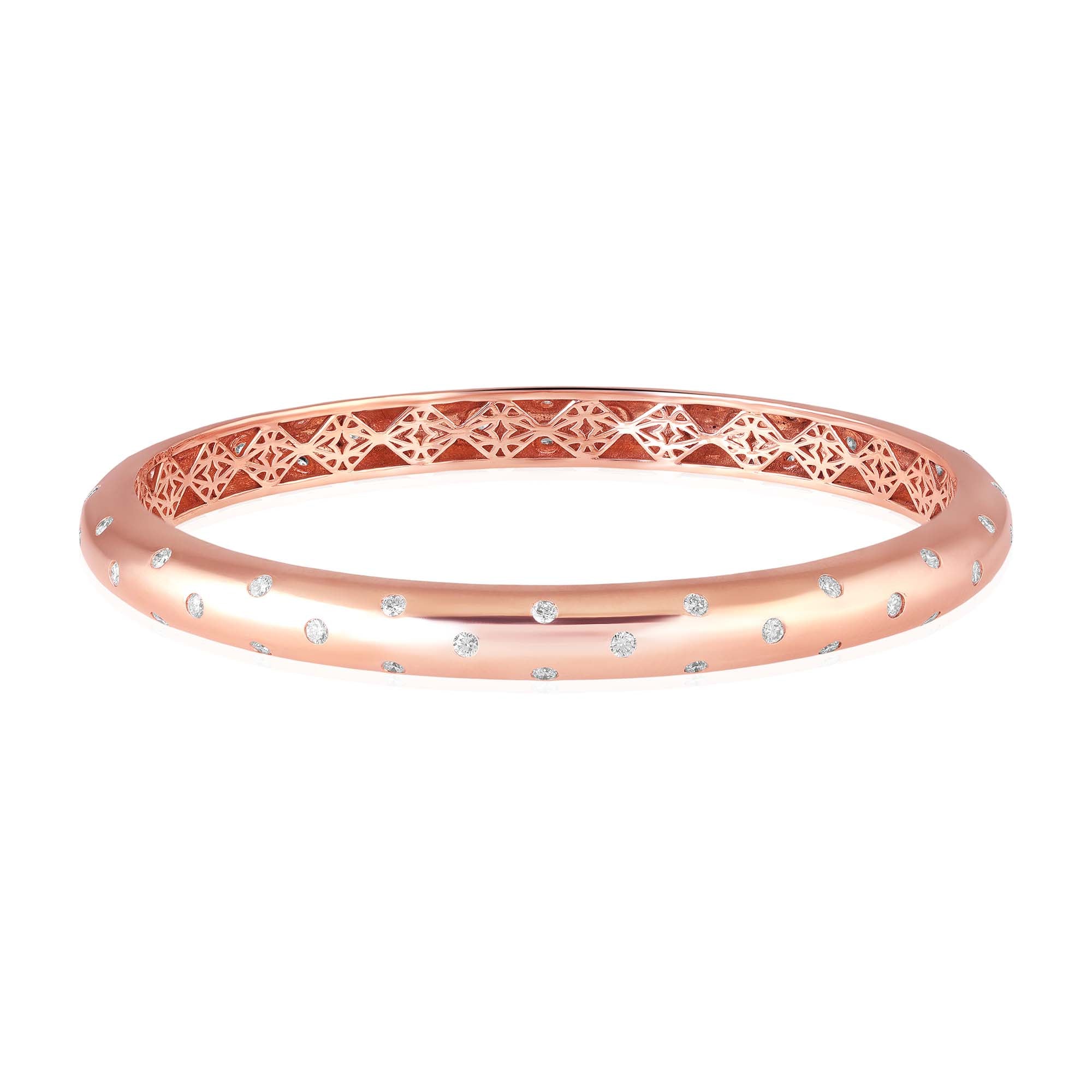 Eternal Glimmer Rose Gold Bangle