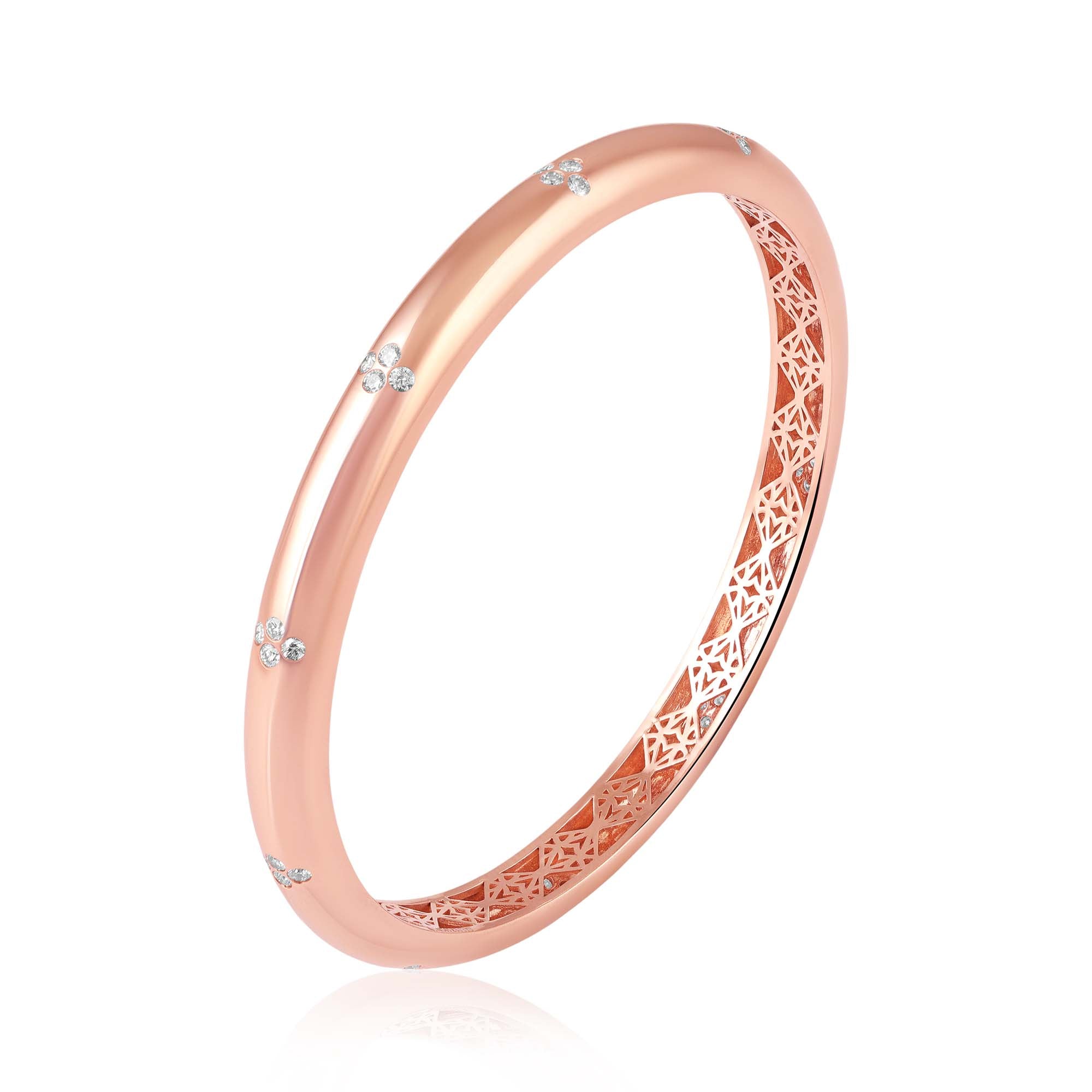 Rosé Eternity Bangle