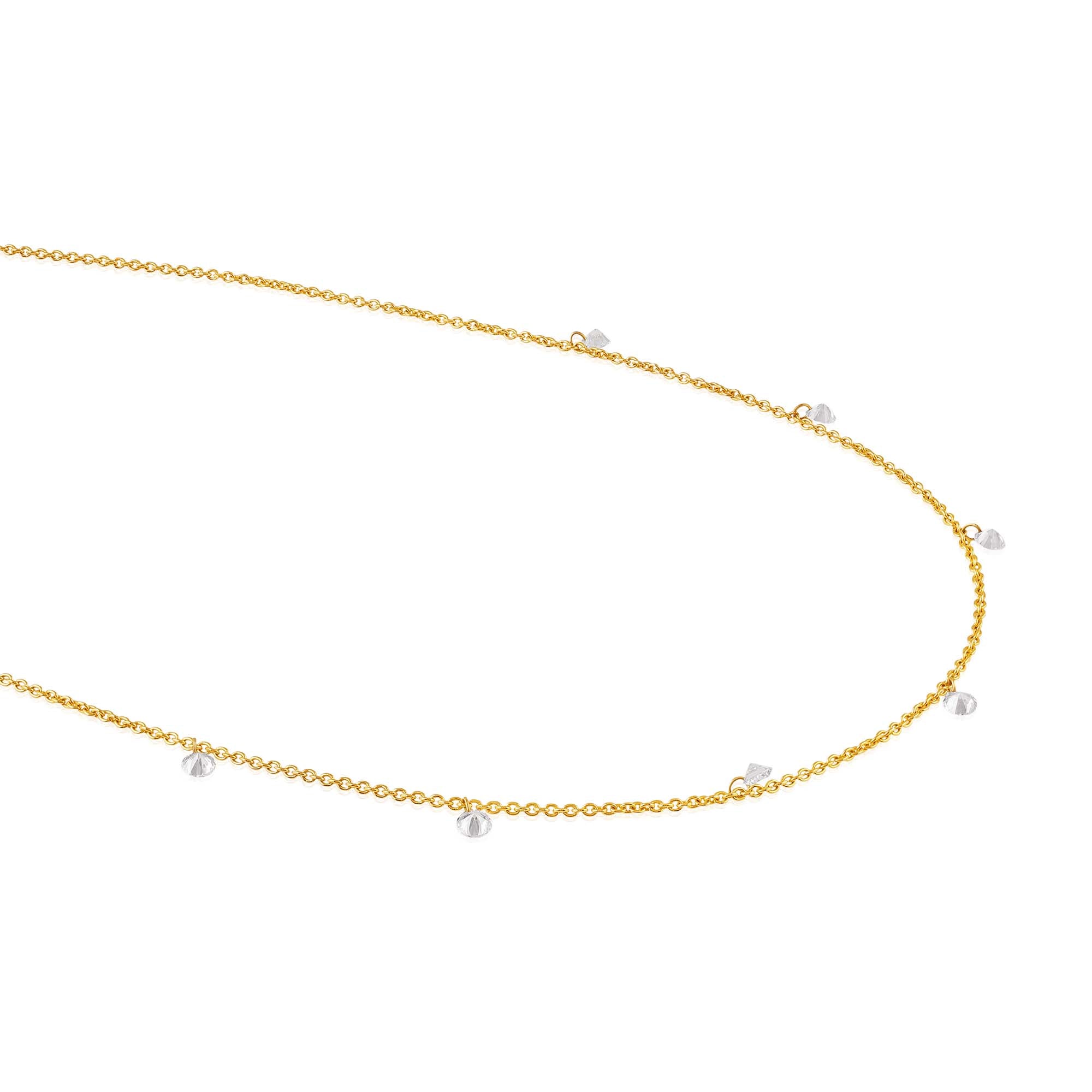 Sunbeam Dewdrop Accent Necklace