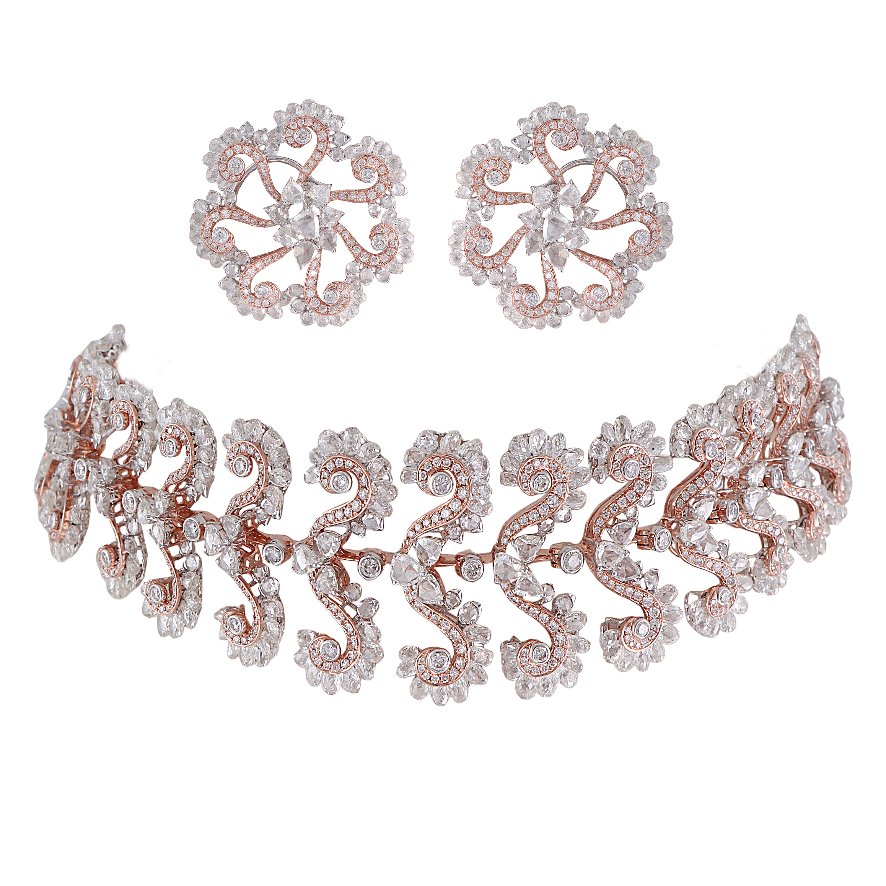 Dazzling Dewdrops Choker Set