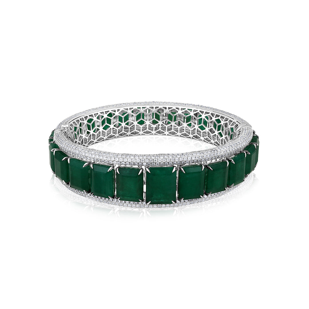 Eternity Emerald Band Bracelet