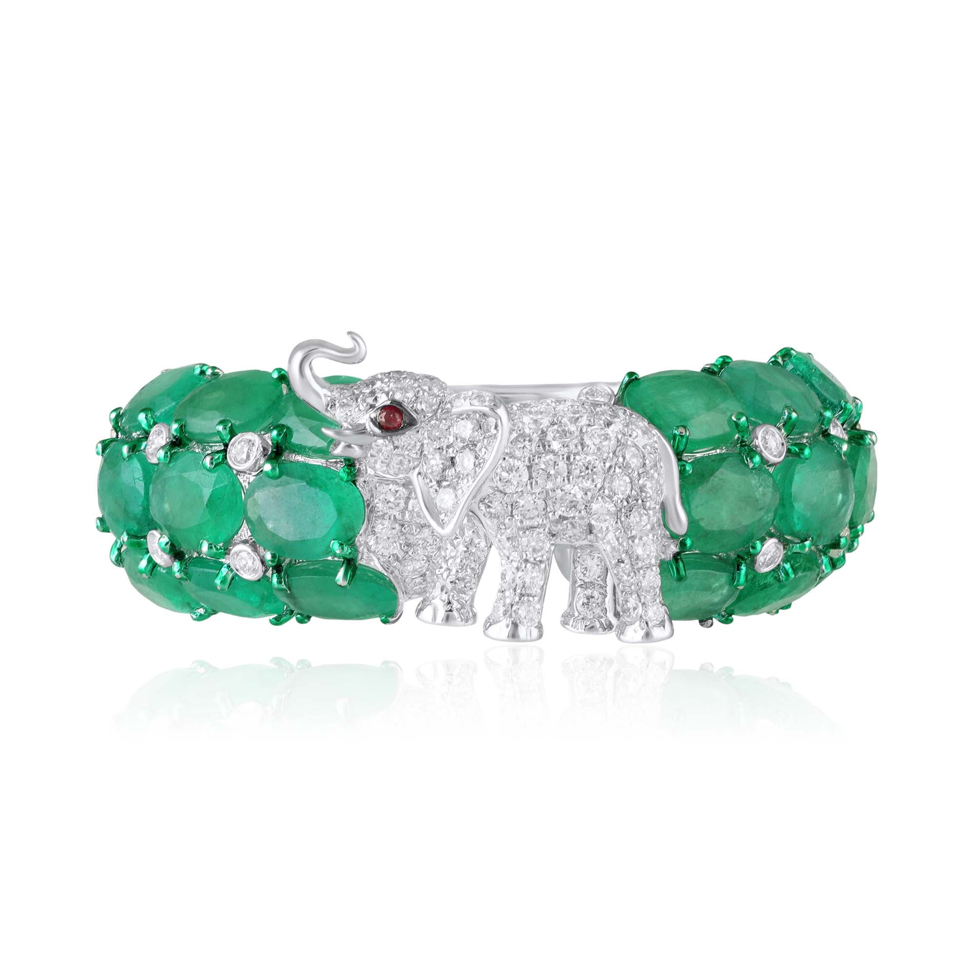 Gaja Sovereign Emerald Band