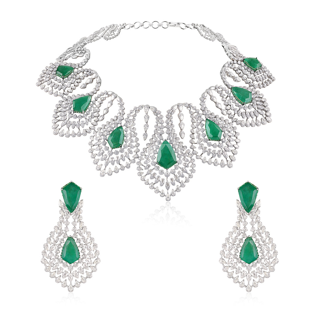 The Enchanting Drapé Necklace set
