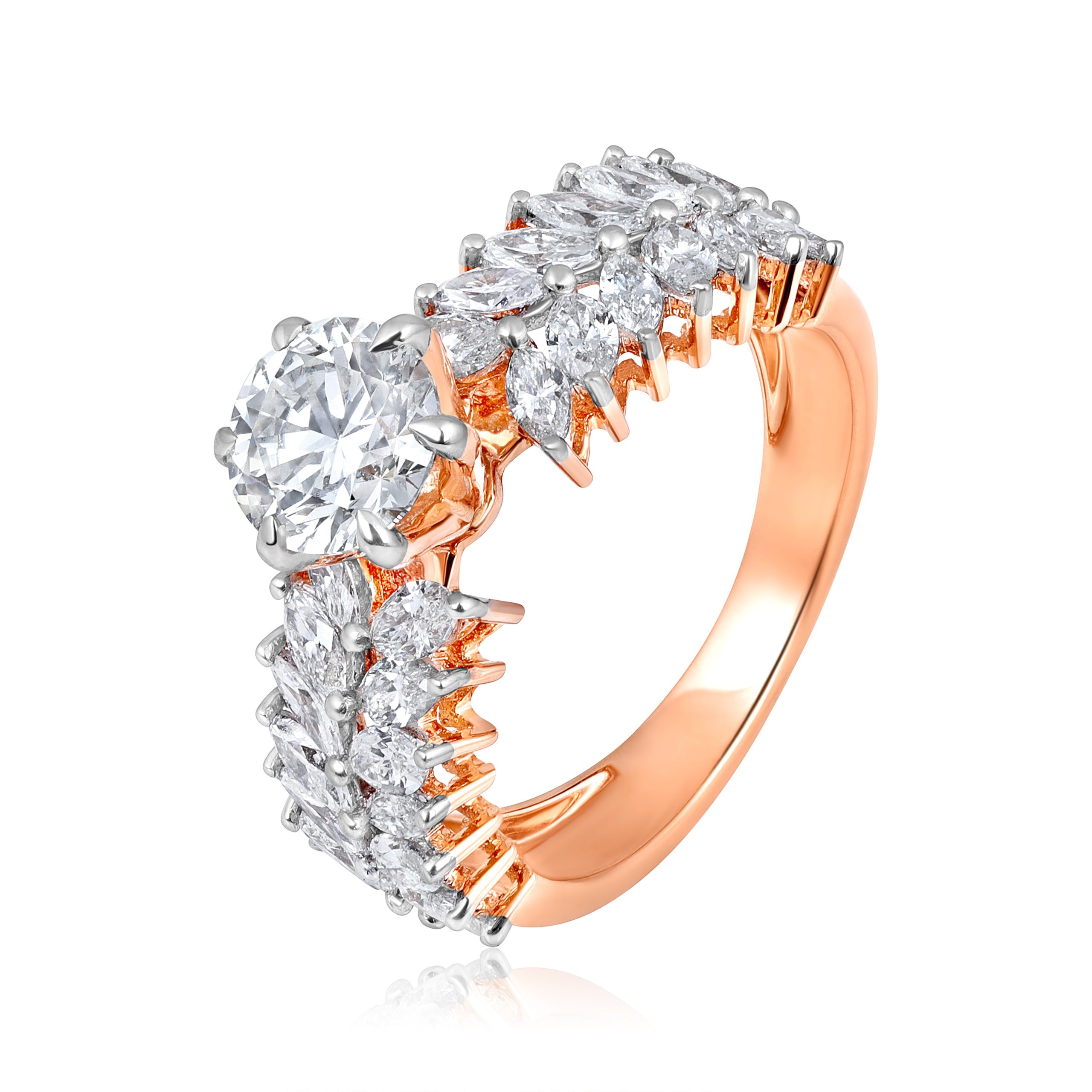 The Flora Crown Ring