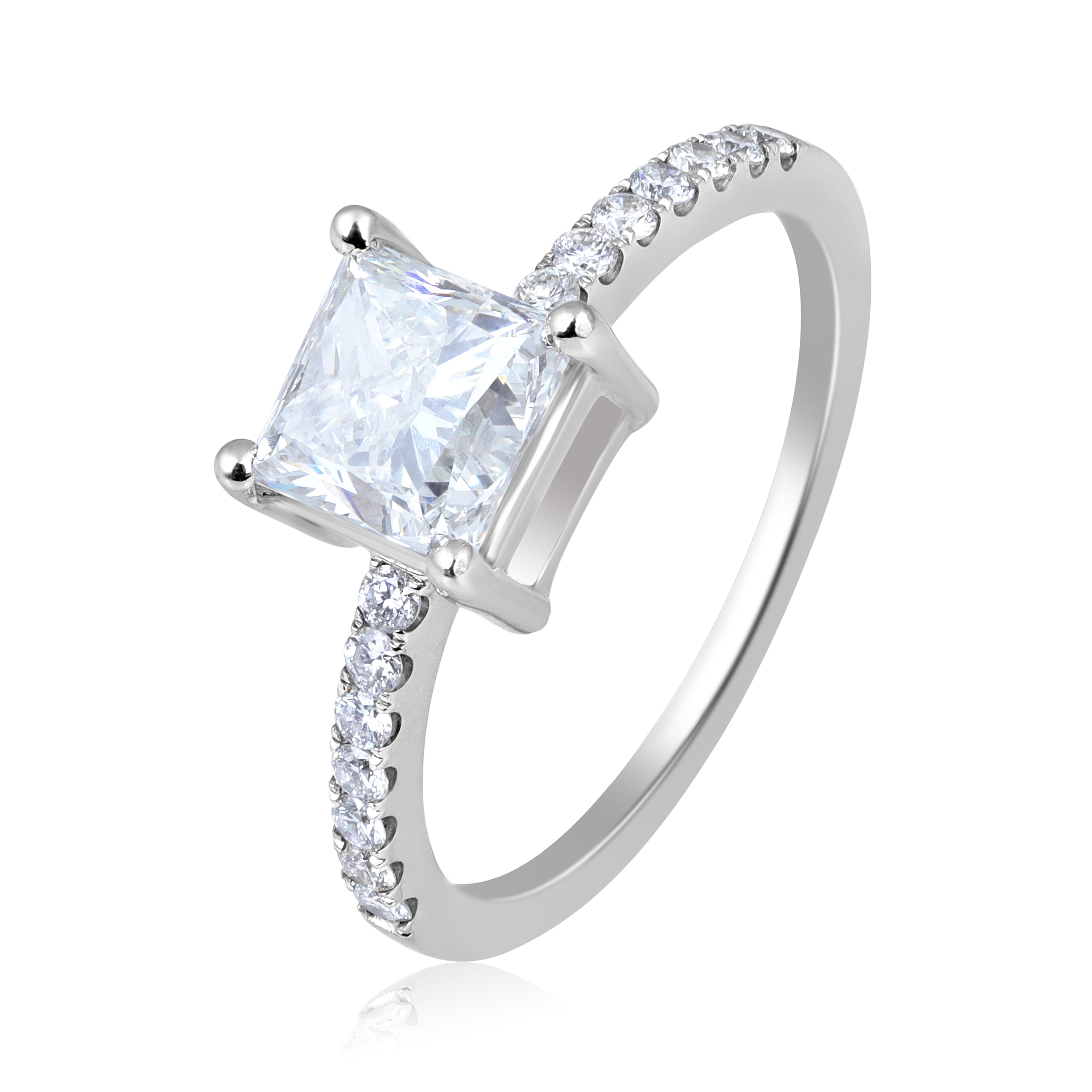 The Princess Solitaire Ring