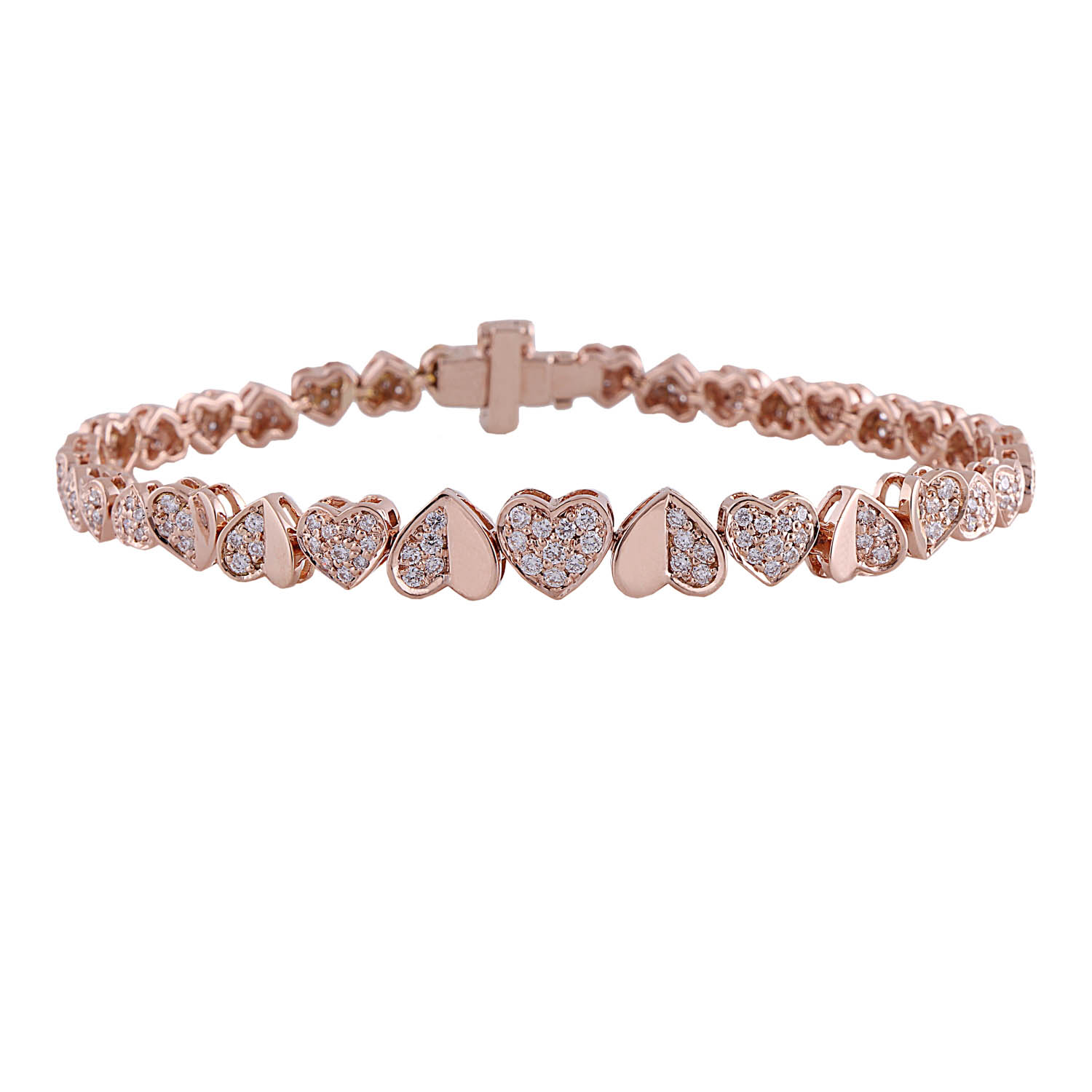 Diamond Heart Bracelet  RR Jewelers