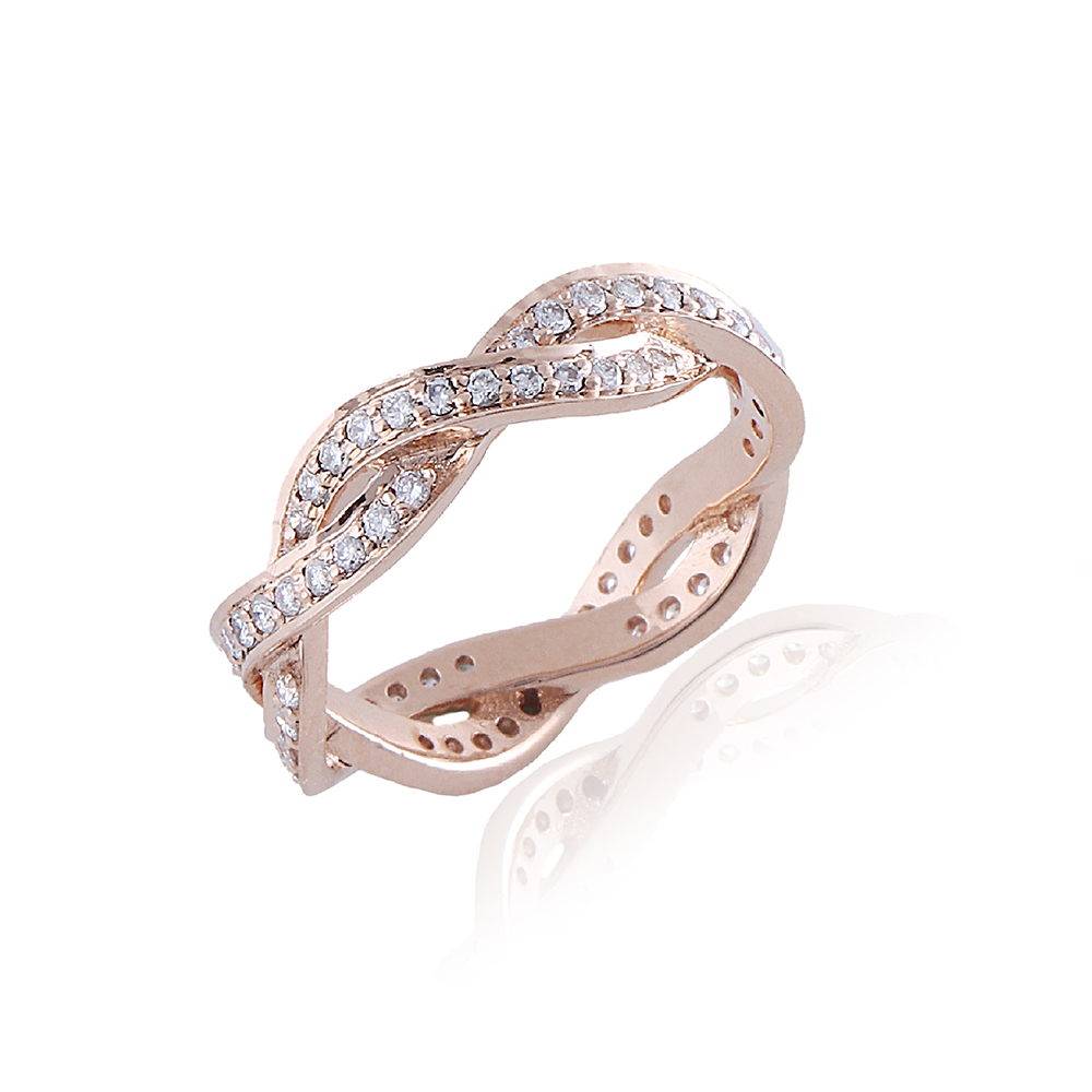 Elegance of Circles Diamond Ring